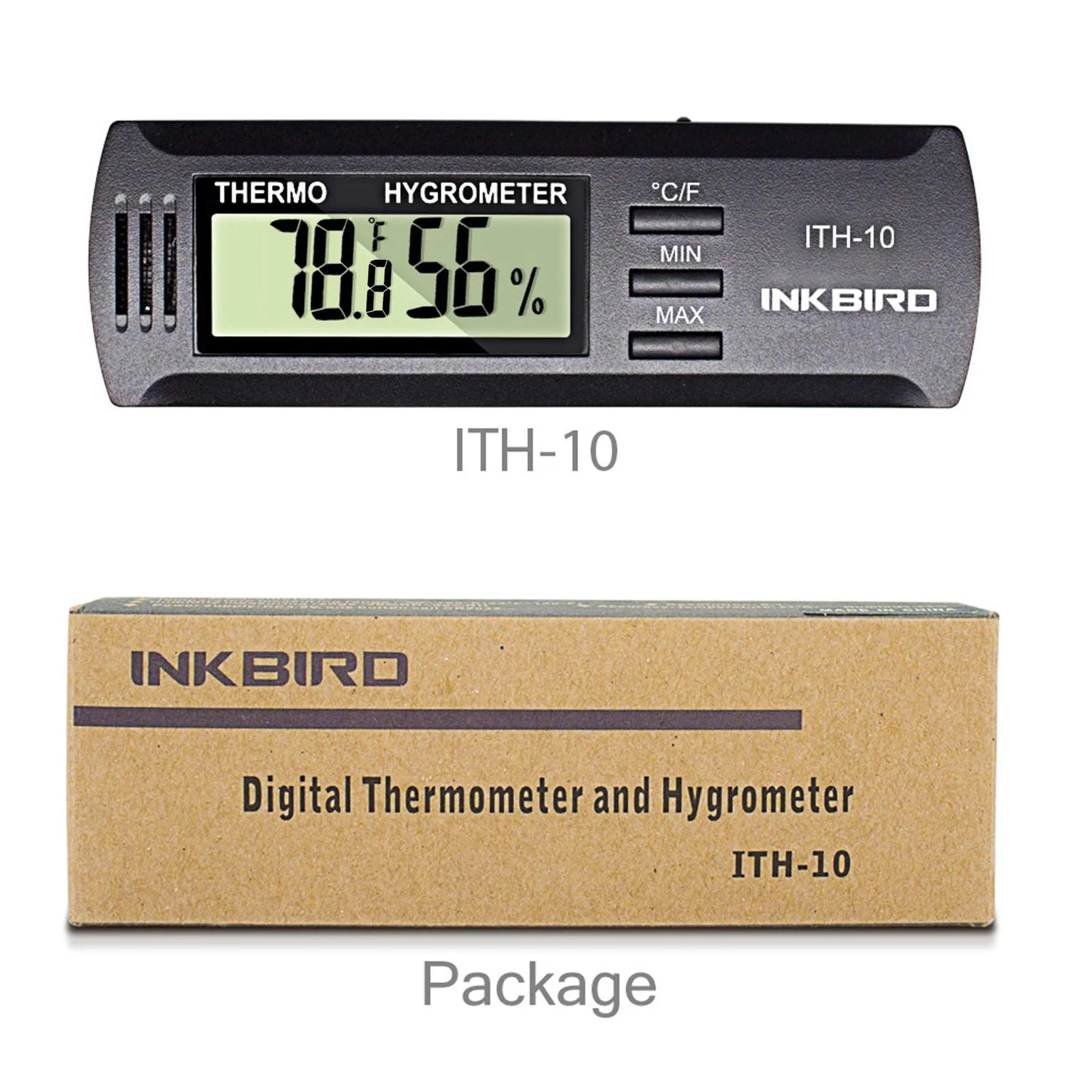 دماسنج و رطوبت سنج دیجیتال INKBIRD ITH-10، مانیتور دقیق دما و رطوبت برای خانه، دماسنج و رطوبت سنج داخلی همه کاره، طراحی جمع و جور، سوئیچ °C/°F، ثبت حداکثر/حداقل، قرائت قابل اعتماد دماسنج و رطوبت سنج دیجیتال INKBIRD ITH-10، مانیتور دقیق دما و رطوبت برای خانه، دماسنج و رطوبت سنج داخلی همه کاره، طراحی جمع و جور، سوئیچ °C/°F، ثبت حداکثر/حداقل، قرائت قابل اعتماد