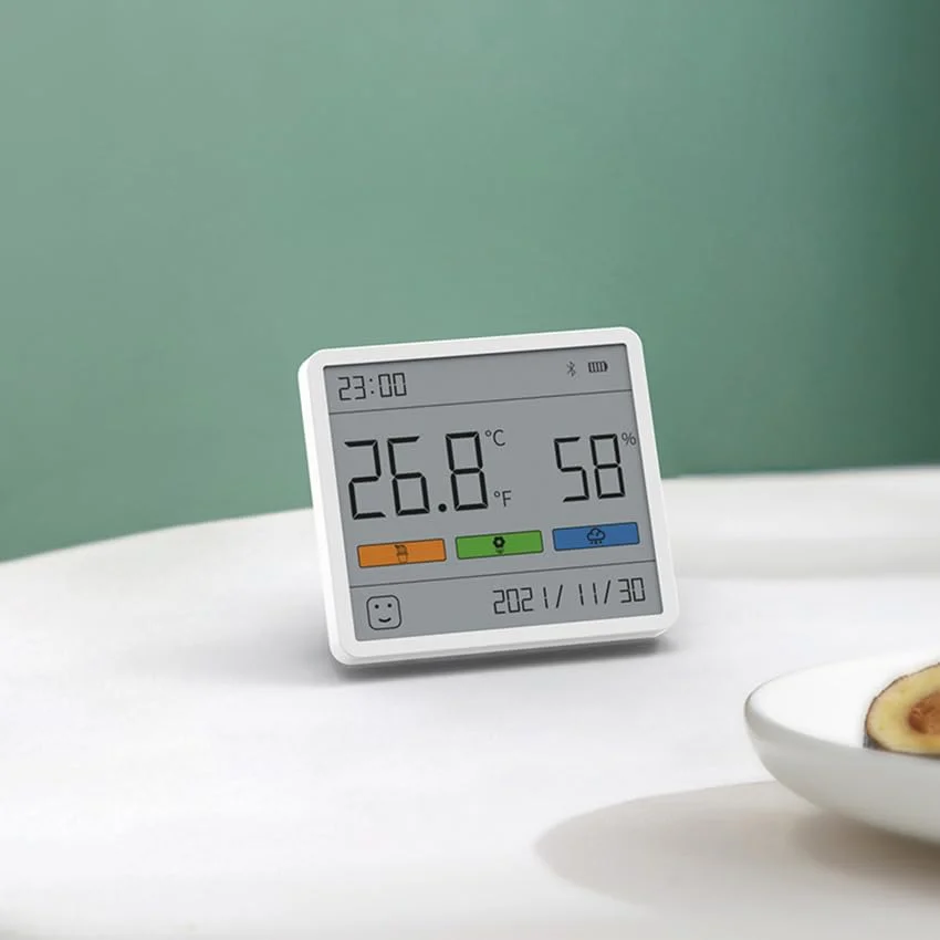 دماسنج اتاق ATuMan، دماسنج دیجیتال رطوبت سنج، ساعت سنج دما و رطوبت - برای انبار، آشپزخانه، اتاق کودک، دفتر، ماشین، گلخانه (سفید1) (TH1) دماسنج اتاق ATuMan، دماسنج دیجیتال رطوبت سنج، ساعت سنج دما و رطوبت - برای انبار، آشپزخانه، اتاق کودک، دفتر، ماشین، گلخانه (سفید1) (TH1)