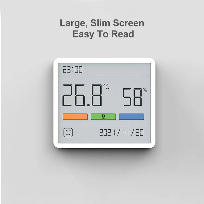 دماسنج اتاق ATuMan، دماسنج دیجیتال رطوبت سنج، ساعت سنج دما و رطوبت - برای انبار، آشپزخانه، اتاق کودک، دفتر، ماشین، گلخانه (سفید1) (TH1) دماسنج اتاق ATuMan، دماسنج دیجیتال رطوبت سنج، ساعت سنج دما و رطوبت - برای انبار، آشپزخانه، اتاق کودک، دفتر، ماشین، گلخانه (سفید1) (TH1)