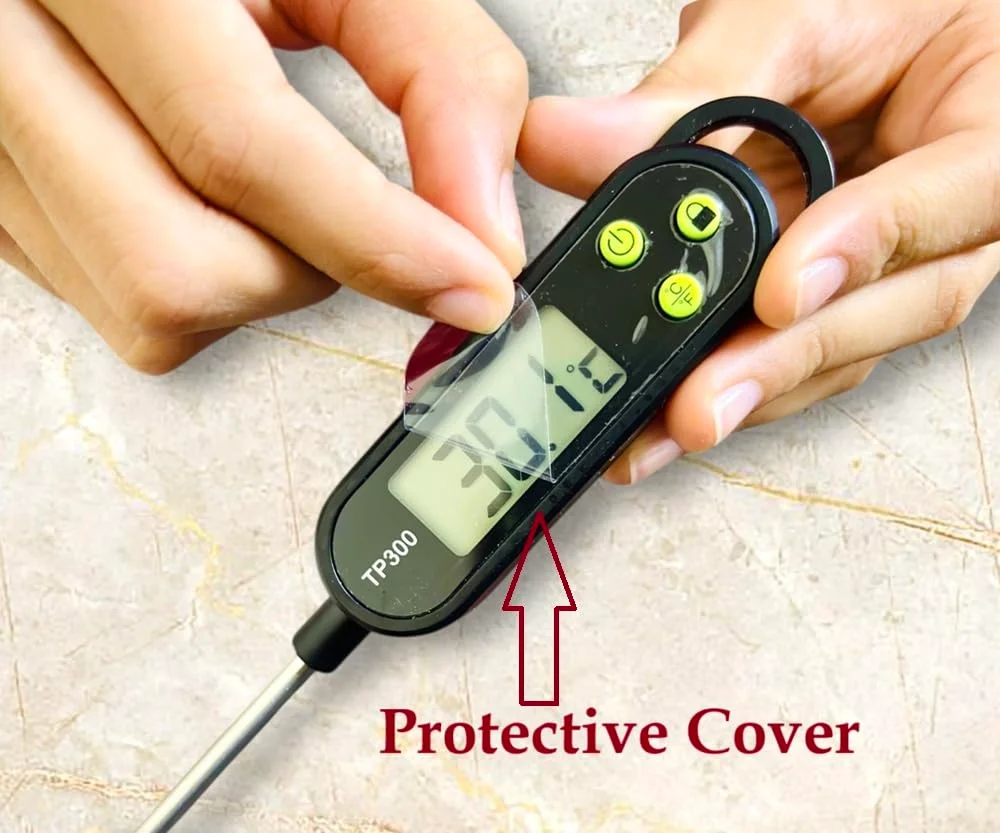 دماسنج غذا 1 عددی LUCKY STARZZZ دماسنج دیجیتال گوشت، ارتقا یافته با دکمه های نرم سیلیکونی سبز رنگ مشکی TP300، شامل باتری (LS-TP300-SoftButton Black-1Pcs) دماسنج غذا 1 عددی LUCKY STARZZZ دماسنج دیجیتال گوشت، ارتقا یافته با دکمه های نرم سیلیکونی سبز رنگ مشکی TP300، شامل باتری (LS-TP300-SoftButton Black-1Pcs)