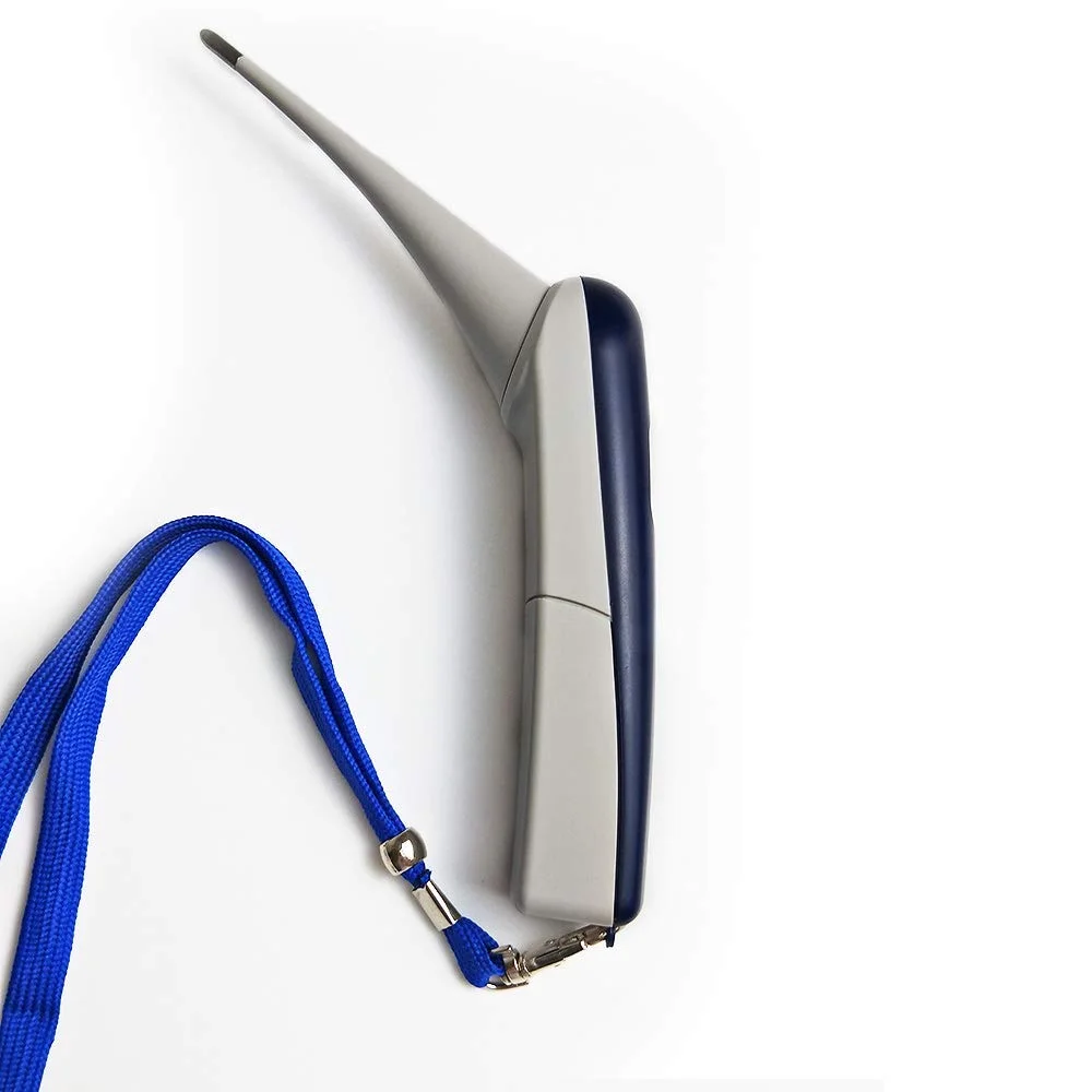 دماسنج حیوانات خانگی AURYNNS، دماسنج دیجیتال سریع دامپزشکی برای سگ، گربه، اسب، گاو، خوک، پرنده، گوسفند. قابل تغییر بین سانتیگراد و فارنهایت (آبی) دماسنج حیوانات خانگی AURYNNS، دماسنج دیجیتال سریع دامپزشکی برای سگ، گربه، اسب، گاو، خوک، پرنده، گوسفند. قابل تغییر بین سانتیگراد و فارنهایت (آبی)