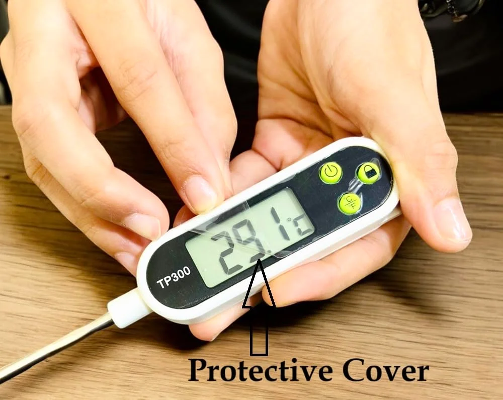 دماسنج غذا 1 عددی LUCKY STARZZZ دماسنج دیجیتال گوشت، ارتقا یافته با دکمه های نرم سیلیکونی سبز رنگ سفید TP300، شامل باتری (LS-TP300-SoftButton White-1Pcs) دماسنج غذا 1 عددی LUCKY STARZZZ دماسنج دیجیتال گوشت، ارتقا یافته با دکمه های نرم سیلیکونی سبز رنگ سفید TP300، شامل باتری (LS-TP300-SoftButton White-1Pcs)