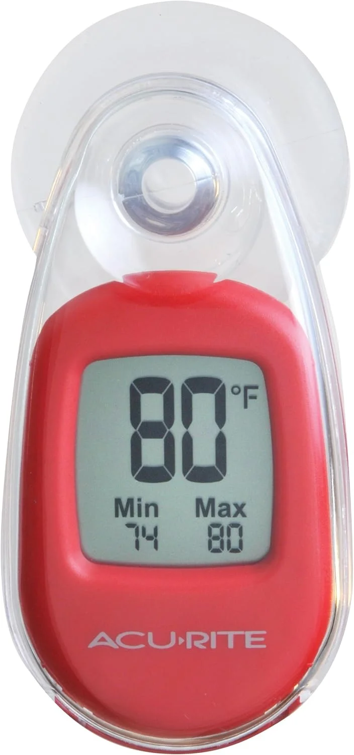 دماسنج مکشی AcuRite 00316، قرمز