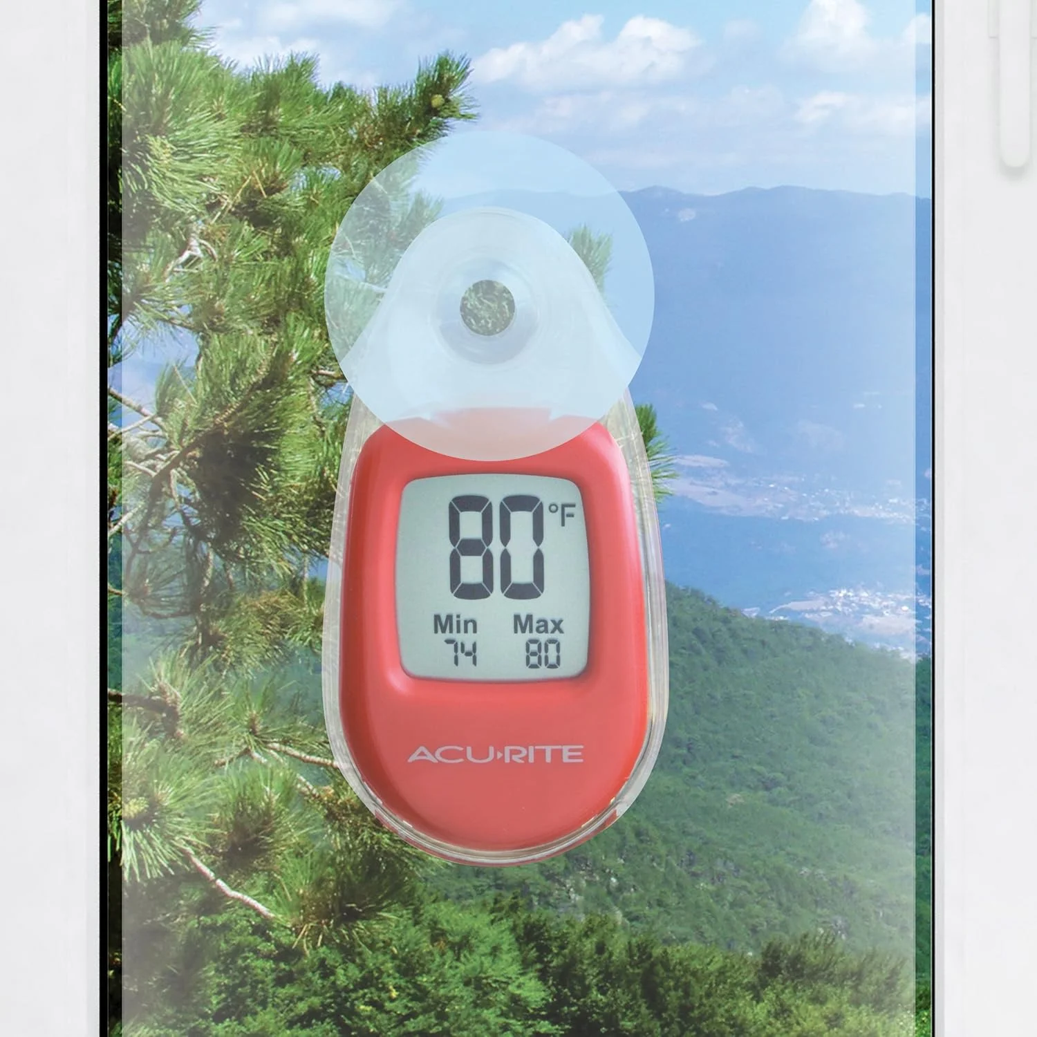 دماسنج مکشی AcuRite 00316، قرمز دماسنج مکشی AcuRite 00316، قرمز