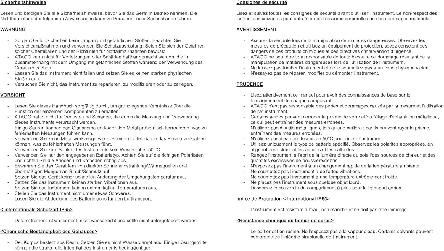آتاگو PAL2 بریکس ترمومتر، نمایشگر آنالوگ، ضد آب IP65، جبران دمای خودکار، تخصصی برای تولیدکنندگان سس آتاگو PAL2 بریکس ترمومتر، نمایشگر آنالوگ، ضد آب IP65، جبران دمای خودکار، تخصصی برای تولیدکنندگان سس