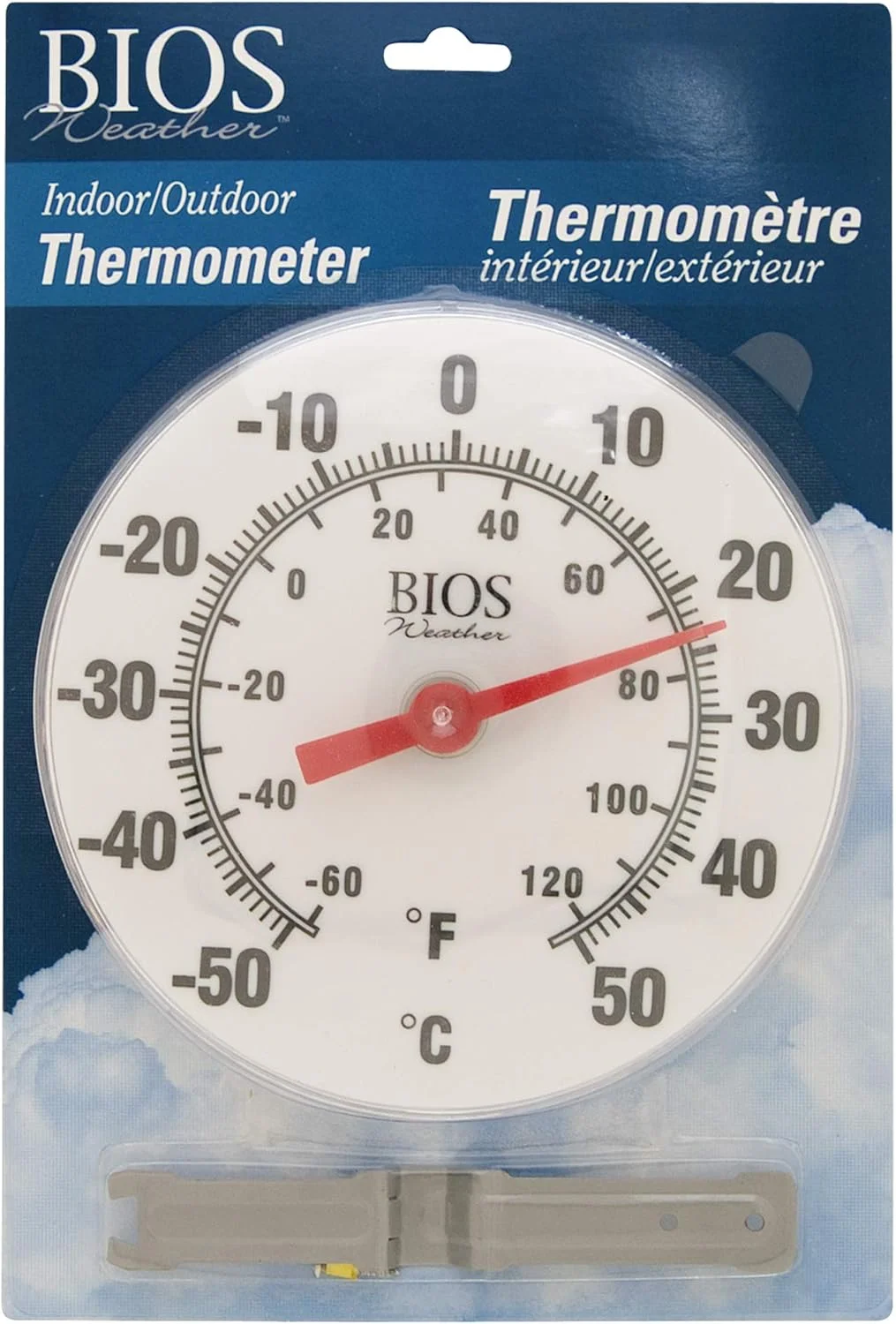 دماسنج عقربه ای BIOS، مشکی و سفید، 6 اینچ (TR612)