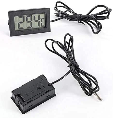 دماسنج دیجیتال کوچک ال سی دی B&K مدل TPM-10، مناسب فریزر، یخچال، آکواریوم، دماسنج توکار با سیم، مشکی و سفید (مشکی) دماسنج دیجیتال کوچک ال سی دی B&K مدل TPM-10، مناسب فریزر، یخچال، آکواریوم، دماسنج توکار با سیم، مشکی و سفید (مشکی)