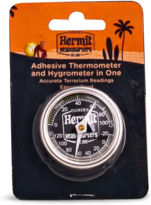 دماسنج/رطوبت سنج آنالوگ Fluker's Hermit Headquarters دماسنج/رطوبت سنج آنالوگ Fluker's Hermit Headquarters