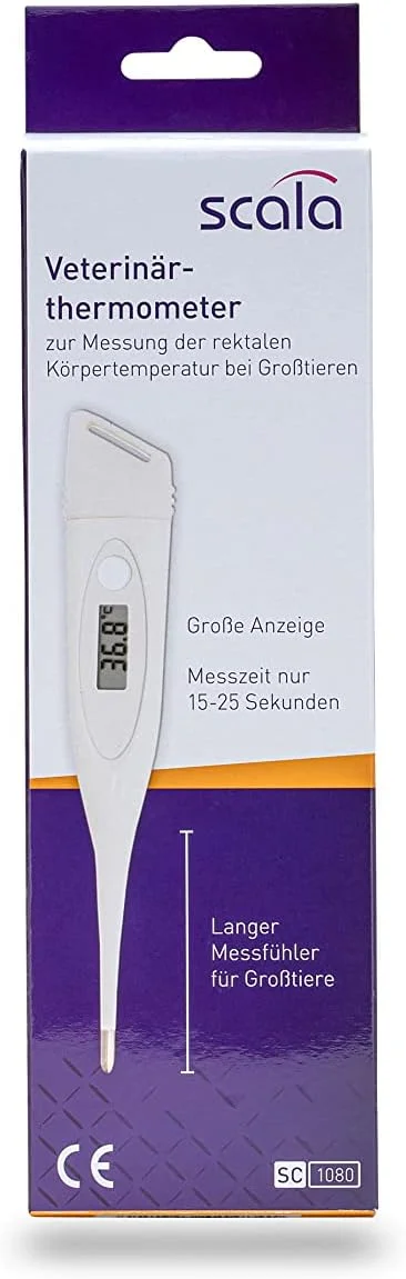 دماسنج دامپزشکی Scala SC 1080 سفید دماسنج دامپزشکی Scala SC 1080 سفید