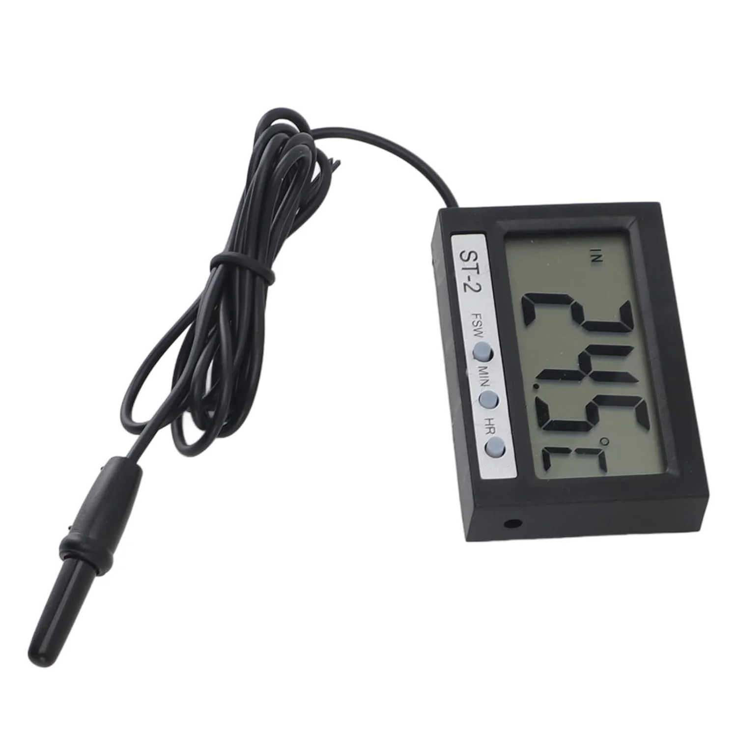 دماسنج خودرو، دماسنج دوگانه داخلی و خارجی با کاربرد گسترده و نصب آسان برای آکواریوم و یخچال