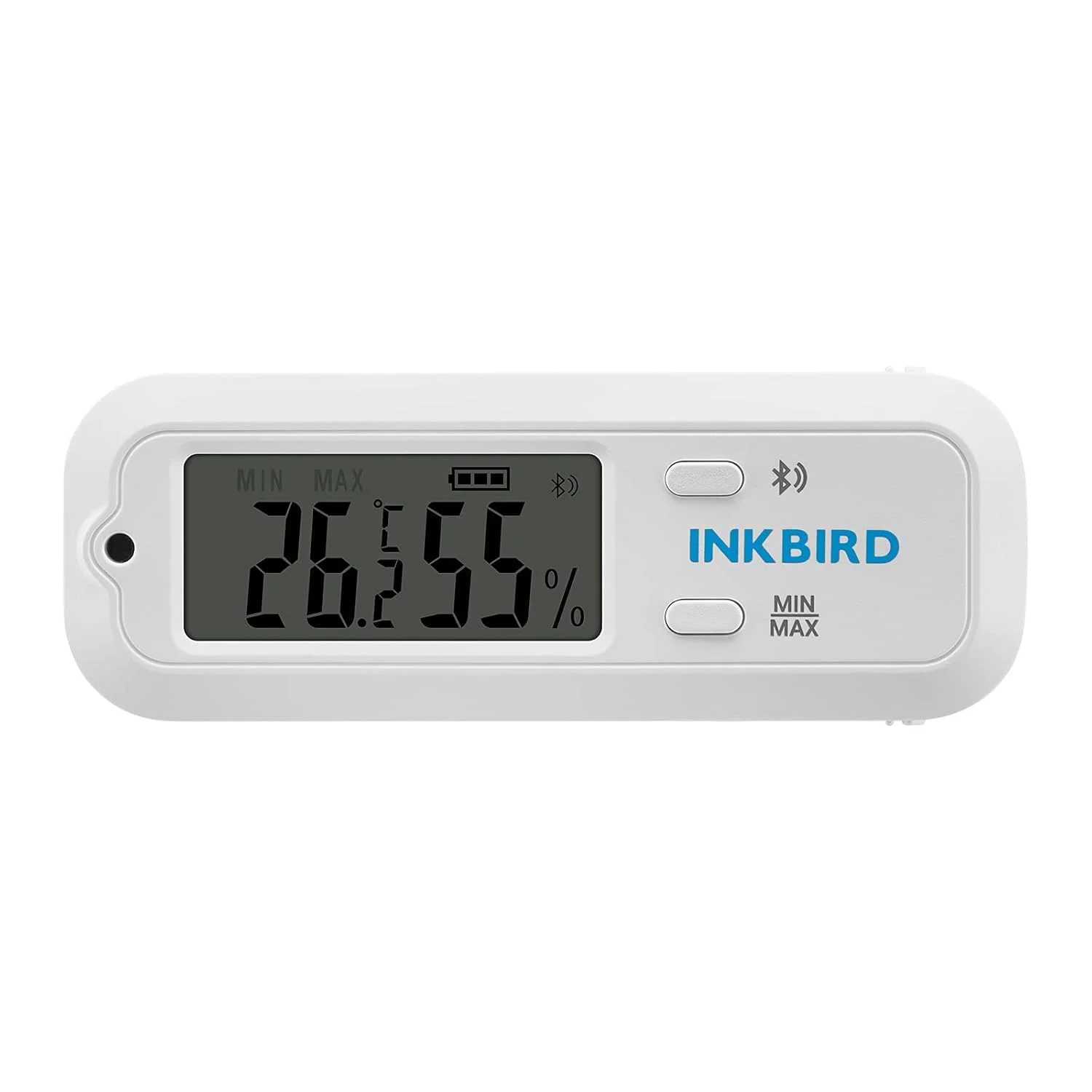 دماسنج و رطوبت سنج INKBIRD ITH-12S، سنسور هوشمند بلوتوث دما و رطوبت، اتصال 30 متری، قرائت دقیق برای نگهداری سیگار، ابزار چوبی، نگهداری گیاهان دارویی و دستگاه های جوجه کشی دماسنج و رطوبت سنج INKBIRD ITH-12S، سنسور هوشمند بلوتوث دما و رطوبت، اتصال 30 متری، قرائت دقیق برای نگهداری سیگار، ابزار چوبی، نگهداری گیاهان دارویی و دستگاه های جوجه کشی