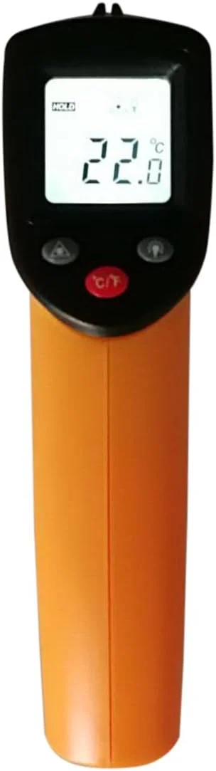 دماسنج مادون قرمز دیجیتال با نمایشگر LCD، تستر دمای دستی لیزری غیر تماسی