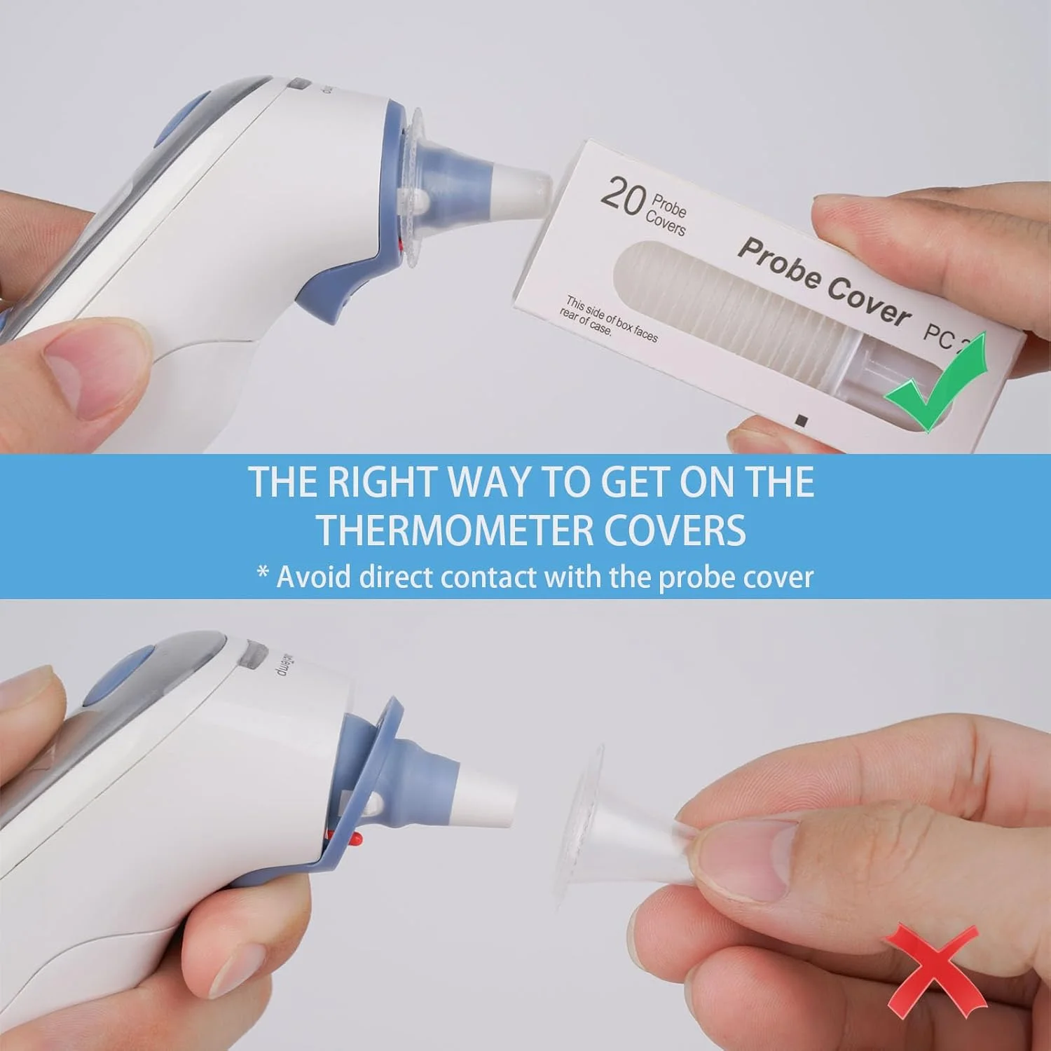 200 عدد روکش دماسنج، روکش پروب دماسنج گوش، کلاهک محافظ دماسنج، درپوش ترمواسکن برای مدل های ترمواسکن براون 200 عدد روکش دماسنج، روکش پروب دماسنج گوش، کلاهک محافظ دماسنج، درپوش ترمواسکن برای مدل های ترمواسکن براون