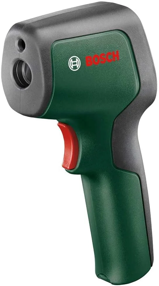 دماسنج مادون قرمز بوش مدل UniversalTemp (-30°C تا +500°C، اندازه گیری آسان و دقیق، 3 گروه مواد از پیش تعریف شده، در جعبه) دماسنج مادون قرمز بوش مدل UniversalTemp (-30°C تا +500°C، اندازه گیری آسان و دقیق، 3 گروه مواد از پیش تعریف شده، در جعبه)