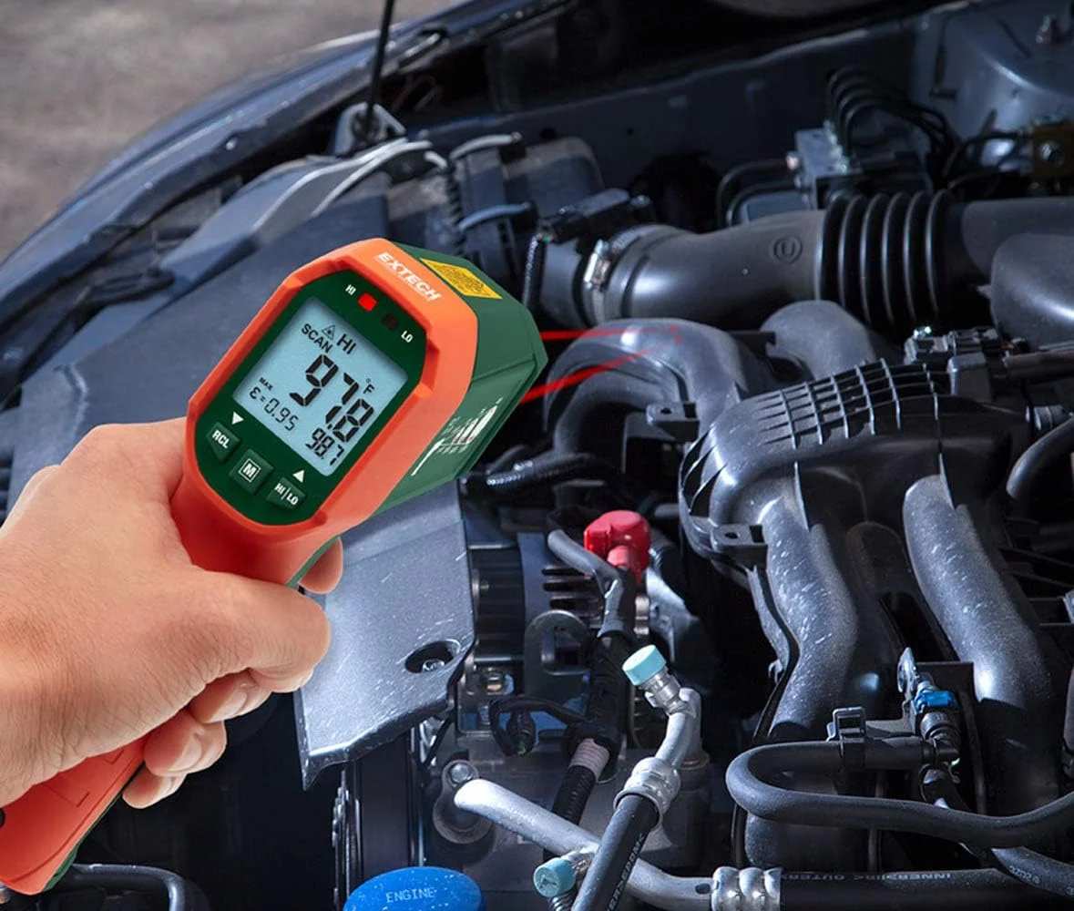 دماسنج مادون قرمز لیزری دوگانه ضد آب Extech دماسنج مادون قرمز لیزری دوگانه ضد آب Extech
