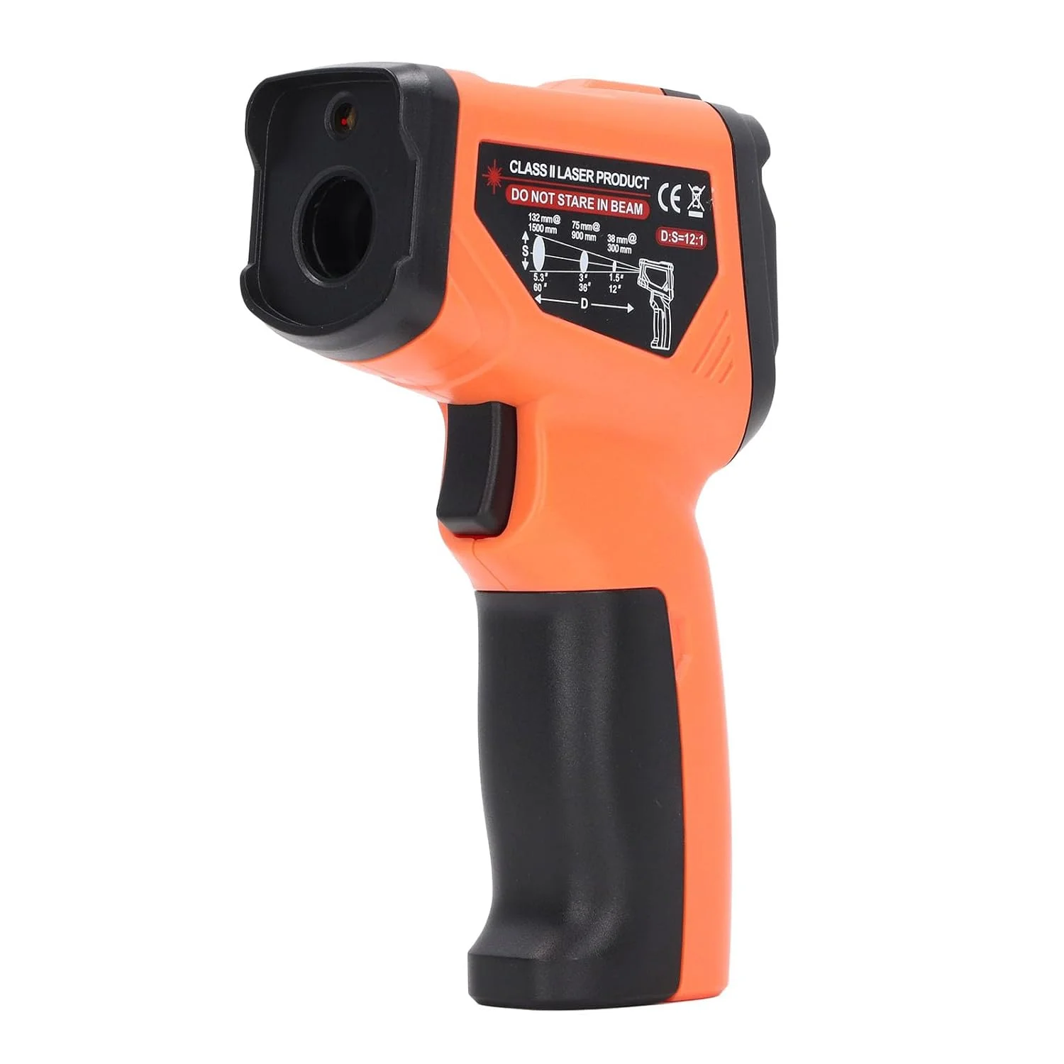 ترمومتر لیزری دیجیتال کیکومی، کاربری آسان، بدنه ABS با قابلیت تنظیم هشدار برای ایمنی مواد غذایی ترمومتر لیزری دیجیتال کیکومی، کاربری آسان، بدنه ABS با قابلیت تنظیم هشدار برای ایمنی مواد غذایی