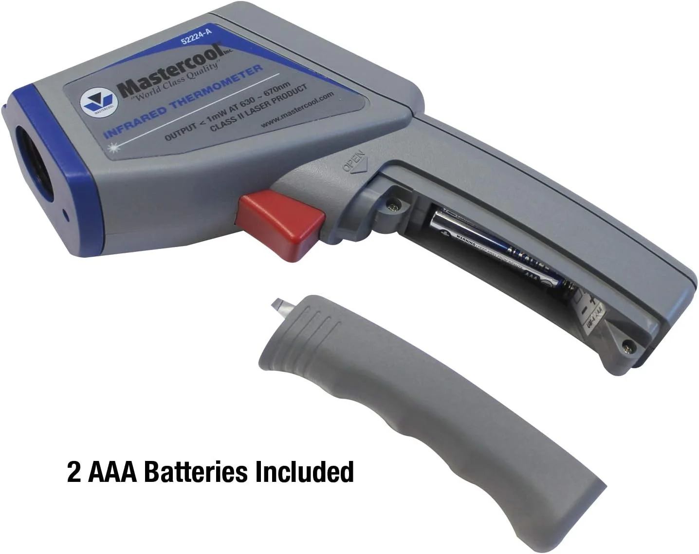 ترمومتر مادون قرمز مسترکول با لیزر دایره ای، نسبت 12:1، 52224-A-SP، خاکستری ترمومتر مادون قرمز مسترکول با لیزر دایره ای، نسبت 12:1، 52224-A-SP، خاکستری