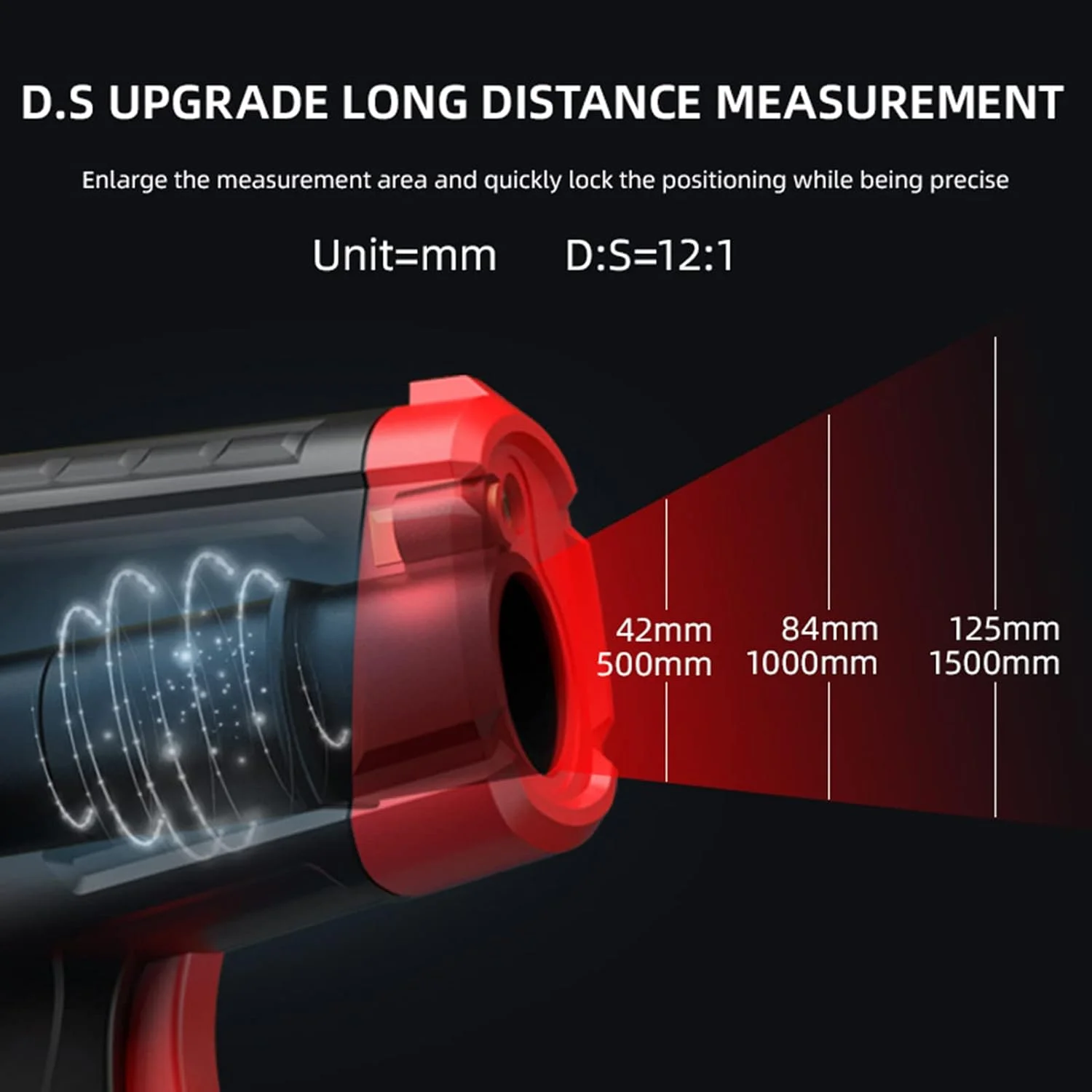 ترمومتر مادون قرمز موریلیان HT641A+، محدوده دمایی -50 تا 600 درجه سانتیگراد، دماسنج لیزری غیر تماسی دیجیتال دستی برای اندازه گیری دمای سطح، با قابلیت تنظیم ضریب تشعشع برای مصارف صنعتی، آشپزی و گریل ترمومتر مادون قرمز موریلیان HT641A+، محدوده دمایی -50 تا 600 درجه سانتیگراد، دماسنج لیزری غیر تماسی دیجیتال دستی برای اندازه گیری دمای سطح، با قابلیت تنظیم ضریب تشعشع برای مصارف صنعتی، آشپزی و گریل