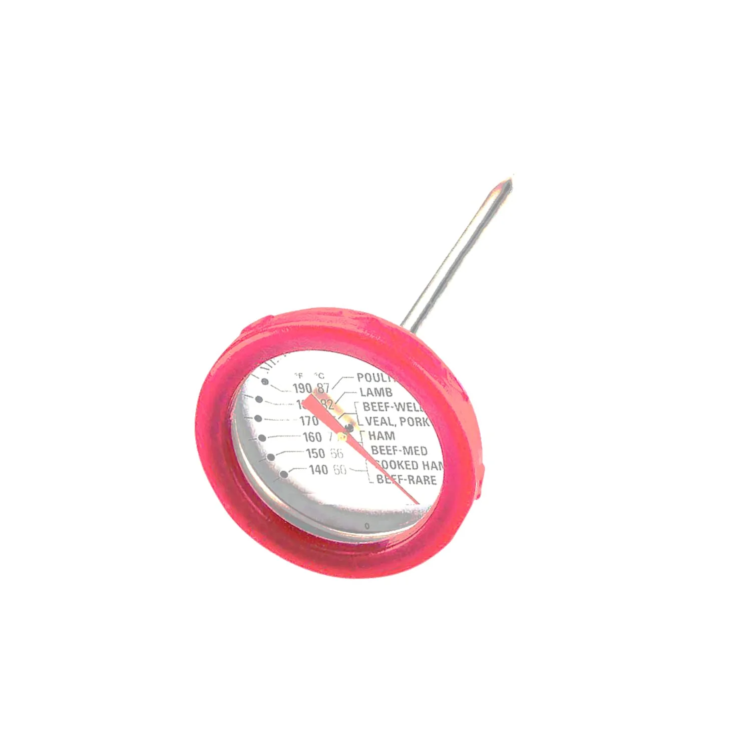 دماسنج آنالوگ استیل ضد زنگ SOLDOUT، دماسنج مکانیکی آنالوگ با قابلیت خواندن فوری، مناسب برای پخت و پز و اندازه گیری دمای گوشت دماسنج آنالوگ استیل ضد زنگ SOLDOUT، دماسنج مکانیکی آنالوگ با قابلیت خواندن فوری، مناسب برای پخت و پز و اندازه گیری دمای گوشت
