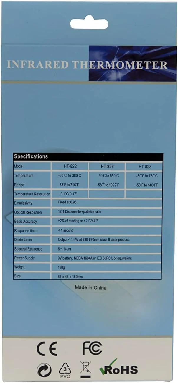 دماسنج مادون قرمز وسترون 1080، تفنگ دمای حرارت برای پخت و پز، ابزار لیزری IR سطحی برای فر پیتزا، گوشت، تابه، گریل، HVAC، موتور، لوازم جانبی، -50 درجه سانتیگراد تا 550 درجه سانتیگراد، زرد دماسنج مادون قرمز وسترون 1080، تفنگ دمای حرارت برای پخت و پز، ابزار لیزری IR سطحی برای فر پیتزا، گوشت، تابه، گریل، HVAC، موتور، لوازم جانبی، -50 درجه سانتیگراد تا 550 درجه سانتیگراد، زرد