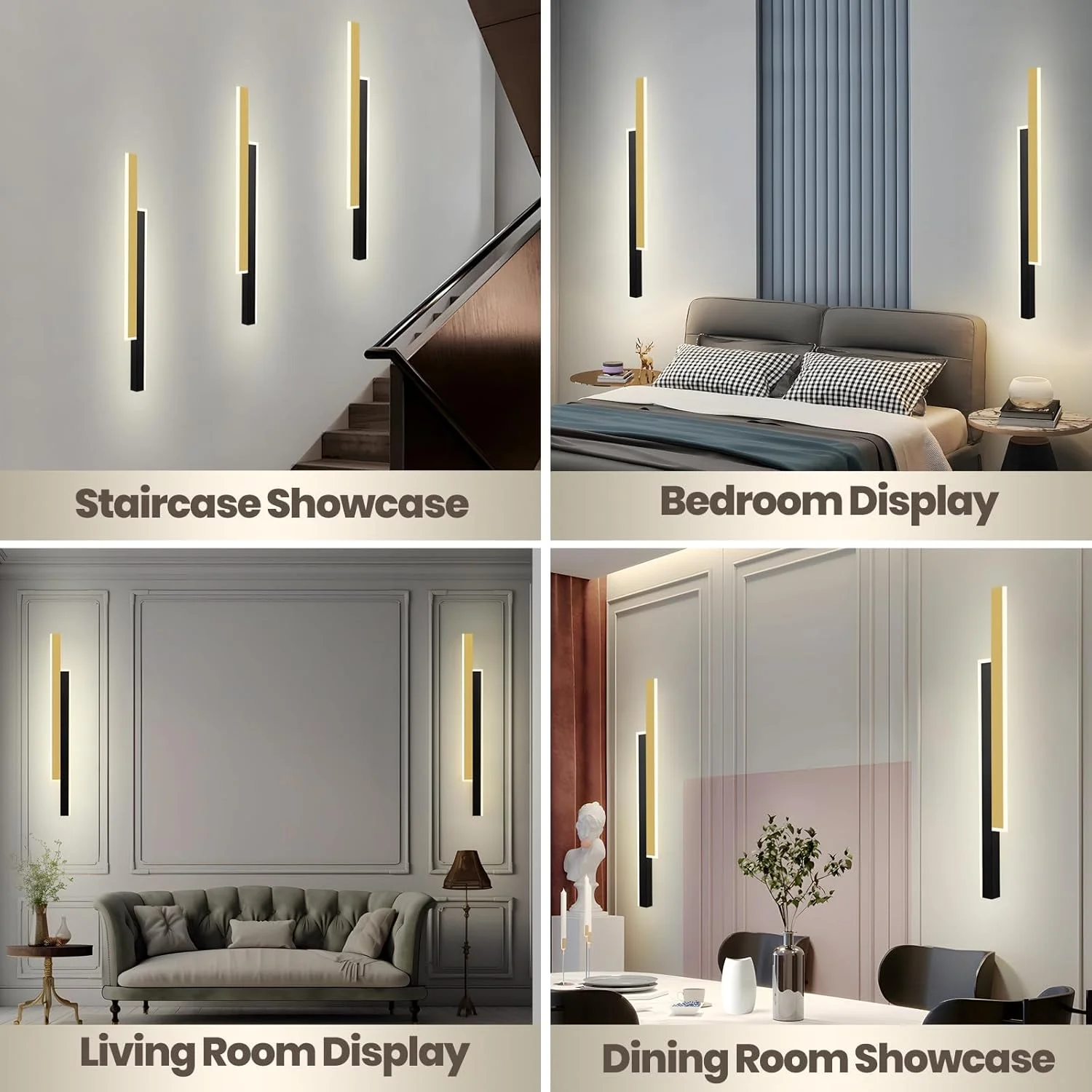 چراغ دیواری مدرن YATAI، چراغ دیواری LED باریک و بلند، چراغ دیواری داخلی، روشنایی دیواری ساده برای اتاق نشیمن، اتاق خواب، چراغ کنار تخت چراغ دیواری مدرن YATAI، چراغ دیواری LED باریک و بلند، چراغ دیواری داخلی، روشنایی دیواری ساده برای اتاق نشیمن، اتاق خواب، چراغ کنار تخت