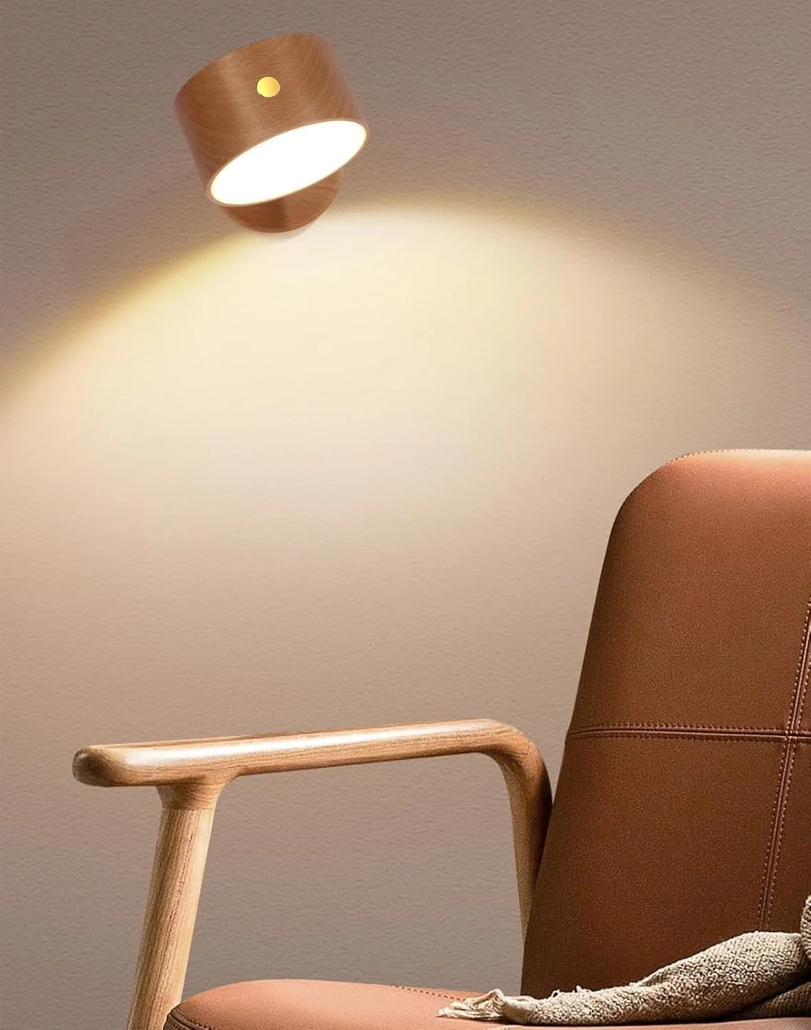 چراغ دیواری چوبی یلاژوی، چراغ دیواری باتری خور LED با چرخش 360 درجه، توپ مغناطیسی، تنظیم نور پیوسته، چراغ دیواری قابل شارژ بدون سیم برای اتاق خواب، آرایش، منزل و غیره، چوب راش چراغ دیواری چوبی یلاژوی، چراغ دیواری باتری خور LED با چرخش 360 درجه، توپ مغناطیسی، تنظیم نور پیوسته، چراغ دیواری قابل شارژ بدون سیم برای اتاق خواب، آرایش، منزل و غیره، چوب راش