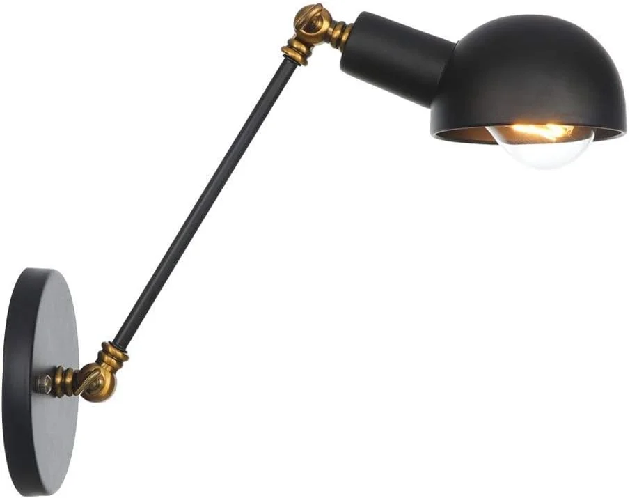 چراغ دیواری، چراغ دیوارکوب صنعتی وینتیج با بازوی چرخشی قابل تنظیم، سرپیچ فلزی E27 مناسب راه پله و دکوراسیون روشنایی داخلی چراغ دیواری، چراغ دیوارکوب صنعتی وینتیج با بازوی چرخشی قابل تنظیم، سرپیچ فلزی E27 مناسب راه پله و دکوراسیون روشنایی داخلی
