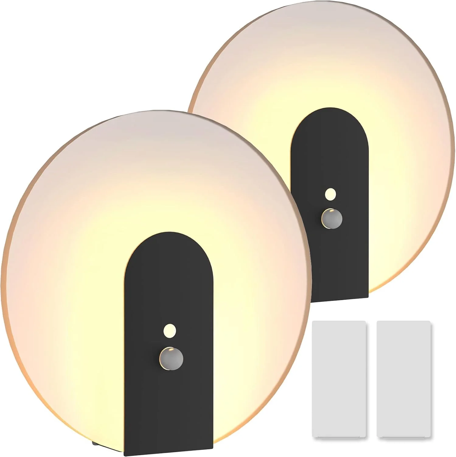 چراغ دیواری لمسی ال ای دی SYOSI، چراغ دیواری مغناطیسی بی سیم قابل شارژ با باتری، دارای سنسور حرکتی، چراغ تزئینی آکریلیک، نور گرم 3000K، بسته 2 عددی. چراغ دیواری لمسی ال ای دی SYOSI، چراغ دیواری مغناطیسی بی سیم قابل شارژ با باتری، دارای سنسور حرکتی، چراغ تزئینی آکریلیک، نور گرم 3000K، بسته 2 عددی.