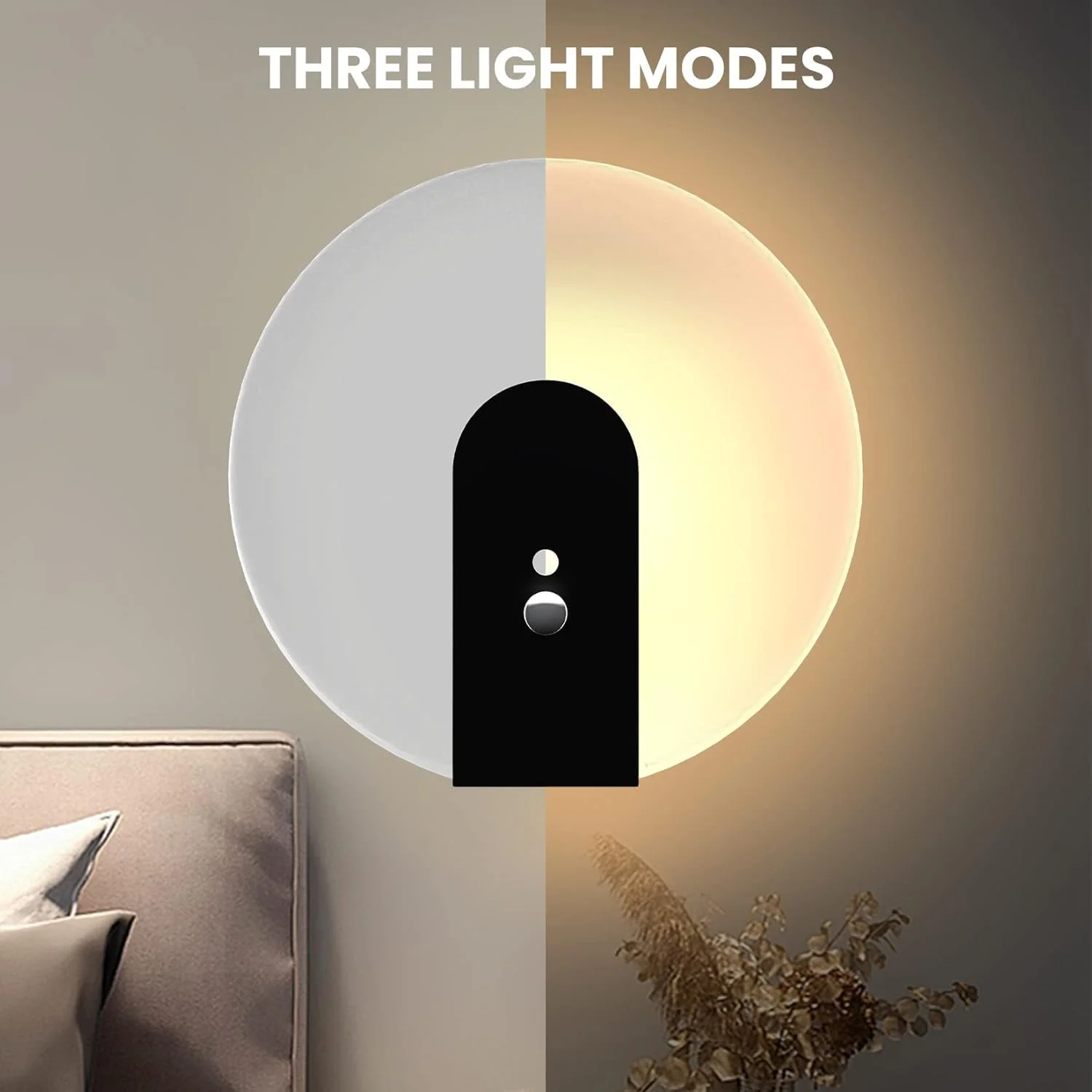 چراغ دیواری لمسی ال ای دی SYOSI، چراغ دیواری مغناطیسی بی سیم قابل شارژ با باتری، دارای سنسور حرکتی، چراغ دیواری تزئینی آکریلیک، نور گرم 3000K، بسته 2 عددی. چراغ دیواری لمسی ال ای دی SYOSI، چراغ دیواری مغناطیسی بی سیم قابل شارژ با باتری، دارای سنسور حرکتی، چراغ دیواری تزئینی آکریلیک، نور گرم 3000K، بسته 2 عددی.