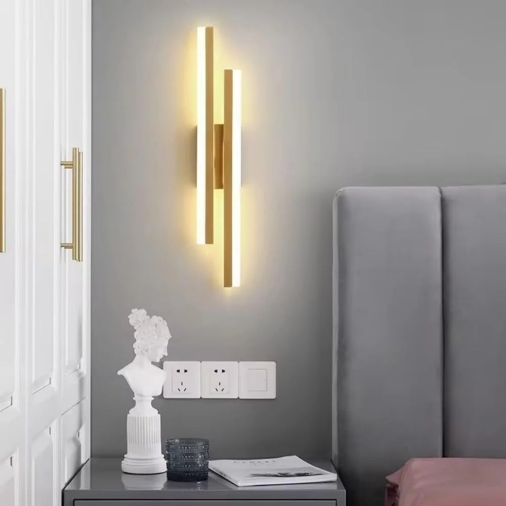 چراغ دیواری مدرن داخلی ریسروا، چراغ دیواری ال ای دی 16 وات با نور گرم 3000 کلوین، چراغ دیواری طلایی برای اتاق خواب، مطالعه، اتاق غذاخوری، راهرو، پله ها، طلایی چراغ دیواری مدرن داخلی ریسروا، چراغ دیواری ال ای دی 16 وات با نور گرم 3000 کلوین، چراغ دیواری طلایی برای اتاق خواب، مطالعه، اتاق غذاخوری، راهرو، پله ها، طلایی