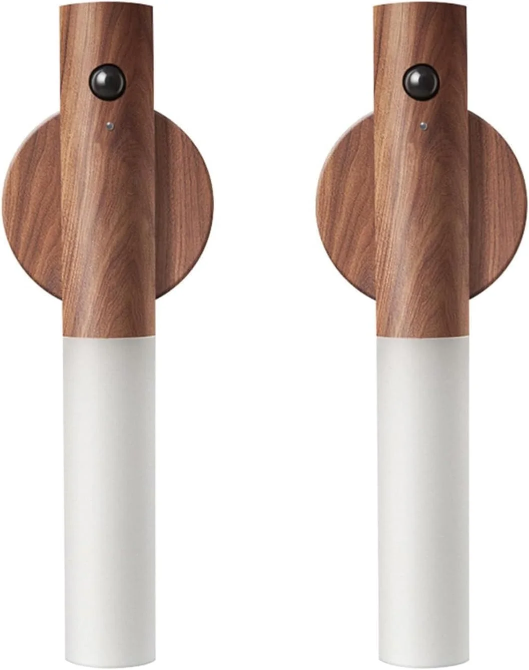 ست 2 عددی چراغ دیواری، چراغ خواب حسگر حرکتی، چراغ خواب مغناطیسی قابل حمل هوشمند چوبی با قابلیت شارژ USB برای اتاق خواب، راهرو، راه پله (چوب گردو 2 عدد) ست 2 عددی چراغ دیواری، چراغ خواب حسگر حرکتی، چراغ خواب مغناطیسی قابل حمل هوشمند چوبی با قابلیت شارژ USB برای اتاق خواب، راهرو، راه پله (چوب گردو 2 عدد)