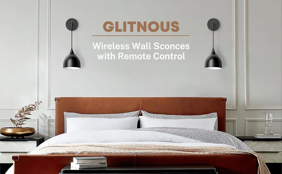 چراغ دیواری، چراغ دیواری بی سیم RGB با کنترل از راه دور و باتری قابل شارژ برای اتاق خواب، پس زمینه، آینه اتاق نشیمن، مجموعه 2 عددی چراغ دیواری، چراغ دیواری بی سیم RGB با کنترل از راه دور و باتری قابل شارژ برای اتاق خواب، پس زمینه، آینه اتاق نشیمن، مجموعه 2 عددی