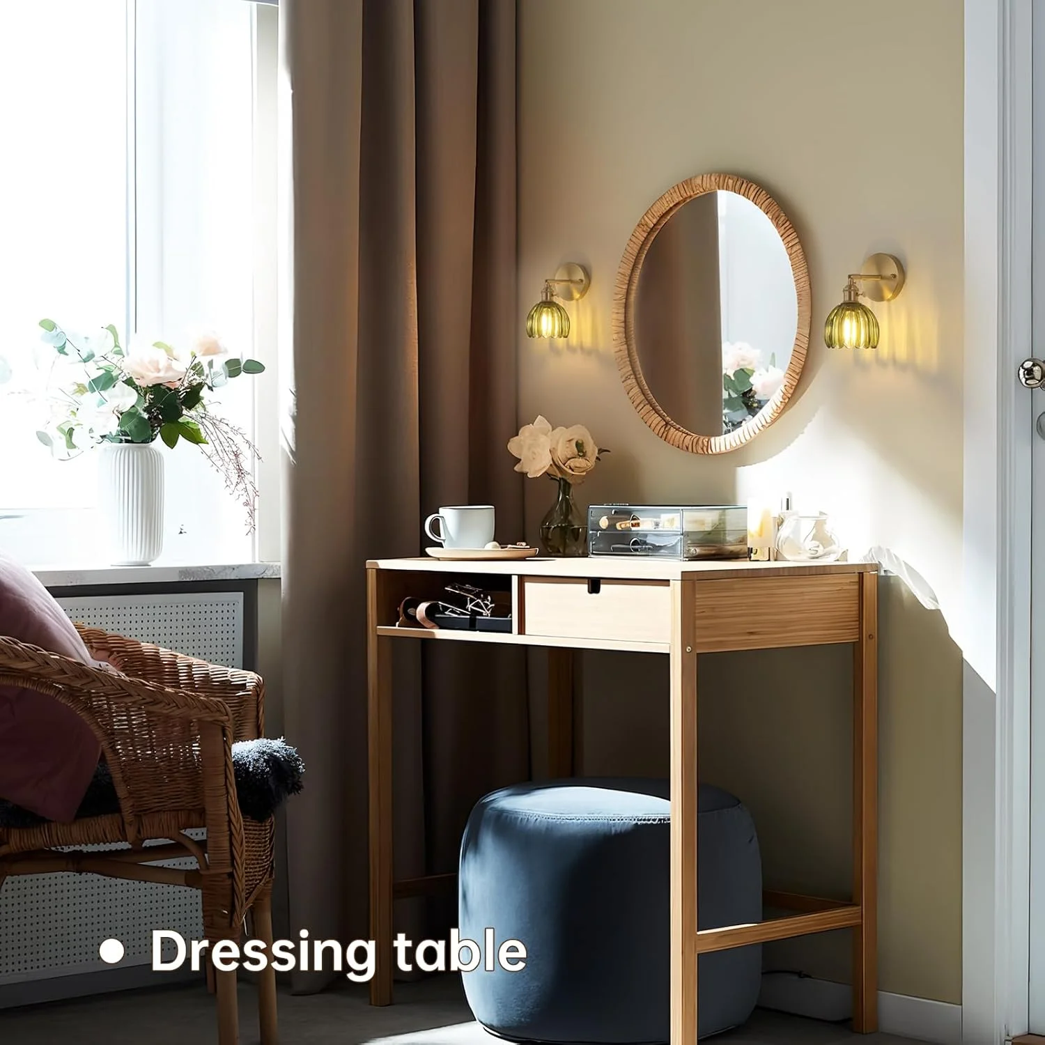 چراغ دیواری مدرن وینتیج با یک لامپ و شیشه لاله سبز، چراغ دیواری برنجی قابل تنظیم 180 درجه با کلید برای کنار تخت، اتاق خواب و ورودی چراغ دیواری مدرن وینتیج با یک لامپ و شیشه لاله سبز، چراغ دیواری برنجی قابل تنظیم 180 درجه با کلید برای کنار تخت، اتاق خواب و ورودی