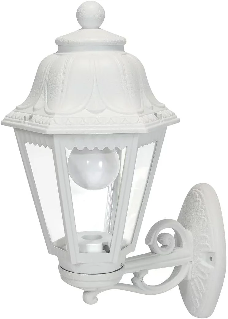 چراغ باغی بیرونی، فانوس دیواری ضدآب خارجی، چراغ ایوان با سرپیچ E27 و حباب آکریلیک، چراغ بیرونی سفید مدرن برای درب ورودی پاسیو چراغ باغی بیرونی، فانوس دیواری ضدآب خارجی، چراغ ایوان با سرپیچ E27 و حباب آکریلیک، چراغ بیرونی سفید مدرن برای درب ورودی پاسیو