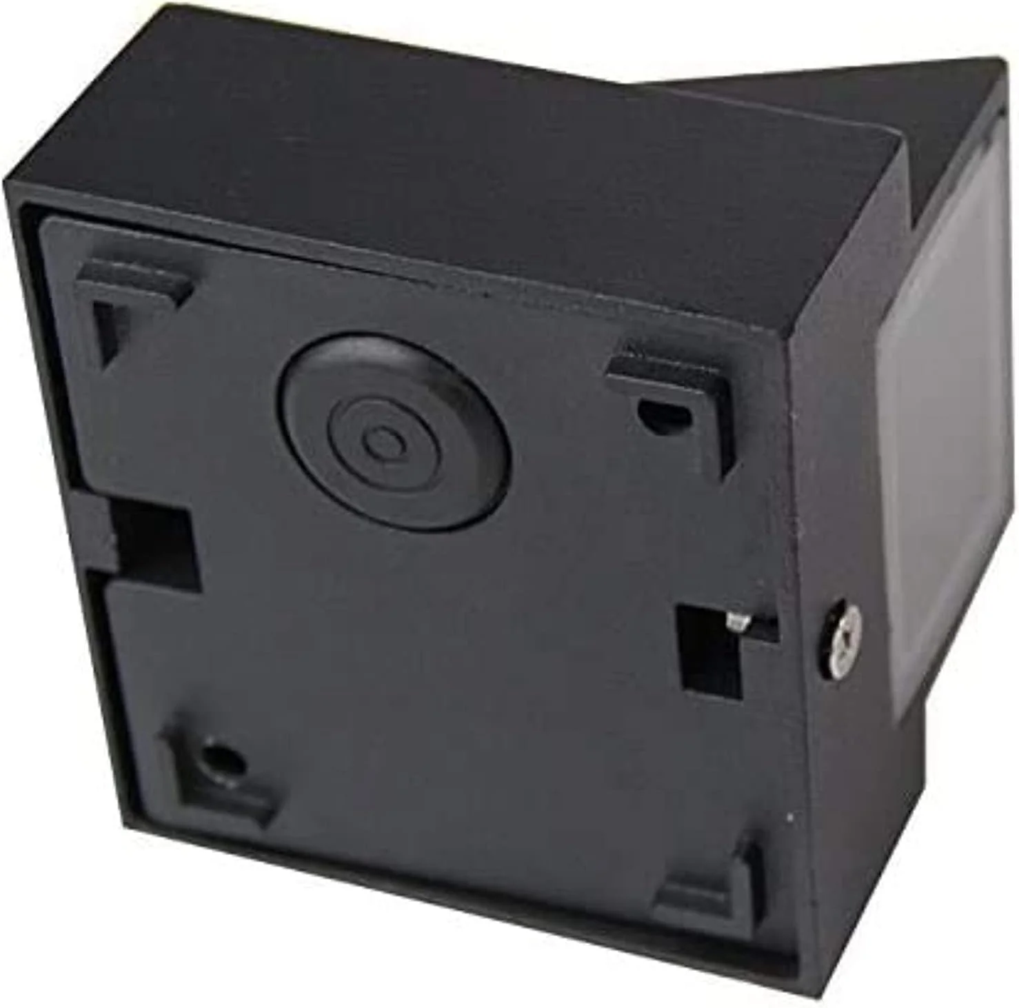 چراغ دیواری مدرن و خلاقانه دو عددی، چراغ ال ای دی دیواری داخلی/خارجی، ضد آب IP65، توان 5 وات (تک سر) 10 وات (دو سر)، نور سفید گرم، طراحی بالا و پایین آلومینیومی (تک سر 5 وات)