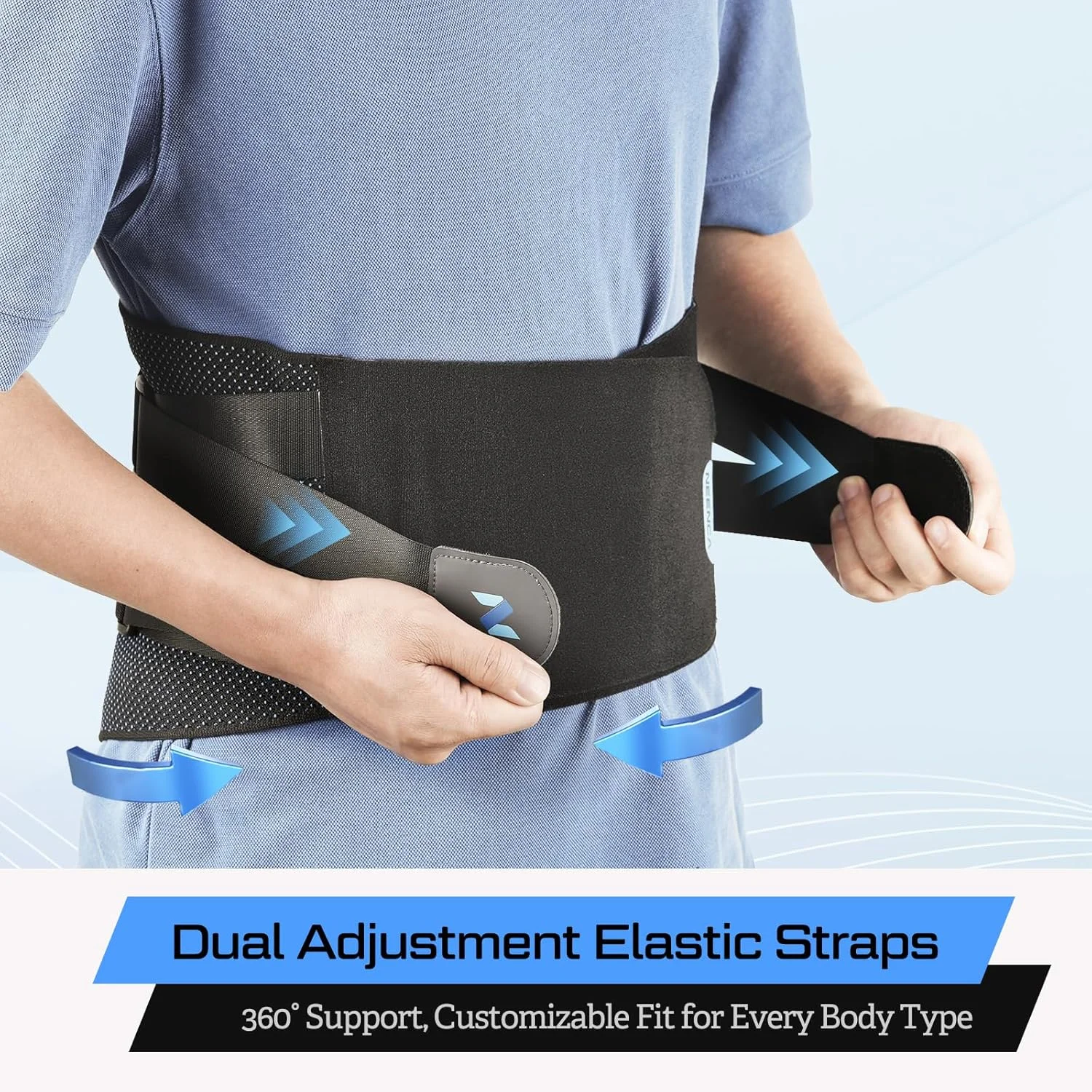 کمربند طبی NEENCA برای تسکین درد کمر، کمربند حمایت از کمر با گرید پزشکی برای زنان و مردان، فشار به کمر، کشیدگی عضلات کمر، سیاتیک، اسکولیوز کمربند طبی NEENCA برای تسکین درد کمر، کمربند حمایت از کمر با گرید پزشکی برای زنان و مردان، فشار به کمر، کشیدگی عضلات کمر، سیاتیک، اسکولیوز