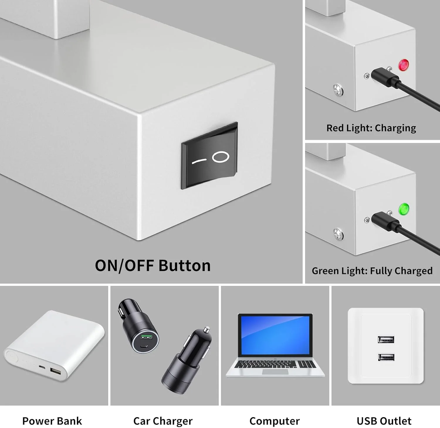 چراغ تصویر، چراغ نقاشی ال ای دی با باتری و کنترل از راه دور، چراغ هنری بی سیم 3000K/4000K/6500K، 16 اینچ، چراغ پرتره برای قاب های هنری، چراغ های دیواری تزئینی (نقره ای) چراغ تصویر، چراغ نقاشی ال ای دی با باتری و کنترل از راه دور، چراغ هنری بی سیم 3000K/4000K/6500K، 16 اینچ، چراغ پرتره برای قاب های هنری، چراغ های دیواری تزئینی (نقره ای)