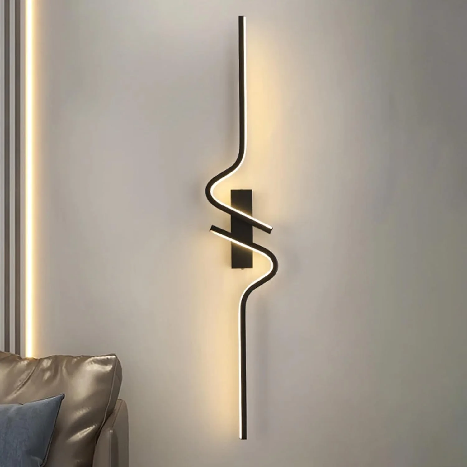 چراغ دیواری مدرن (نور سه رنگ - 60 سانتی متر) لوازم خانگی سبک نوردیک، روشنایی دیواری اتاق خواب، اتاق غذاخوری، دیوار تلویزیون، چراغ دیواری چراغ دیواری مدرن (نور سه رنگ - 60 سانتی متر) لوازم خانگی سبک نوردیک، روشنایی دیواری اتاق خواب، اتاق غذاخوری، دیوار تلویزیون، چراغ دیواری