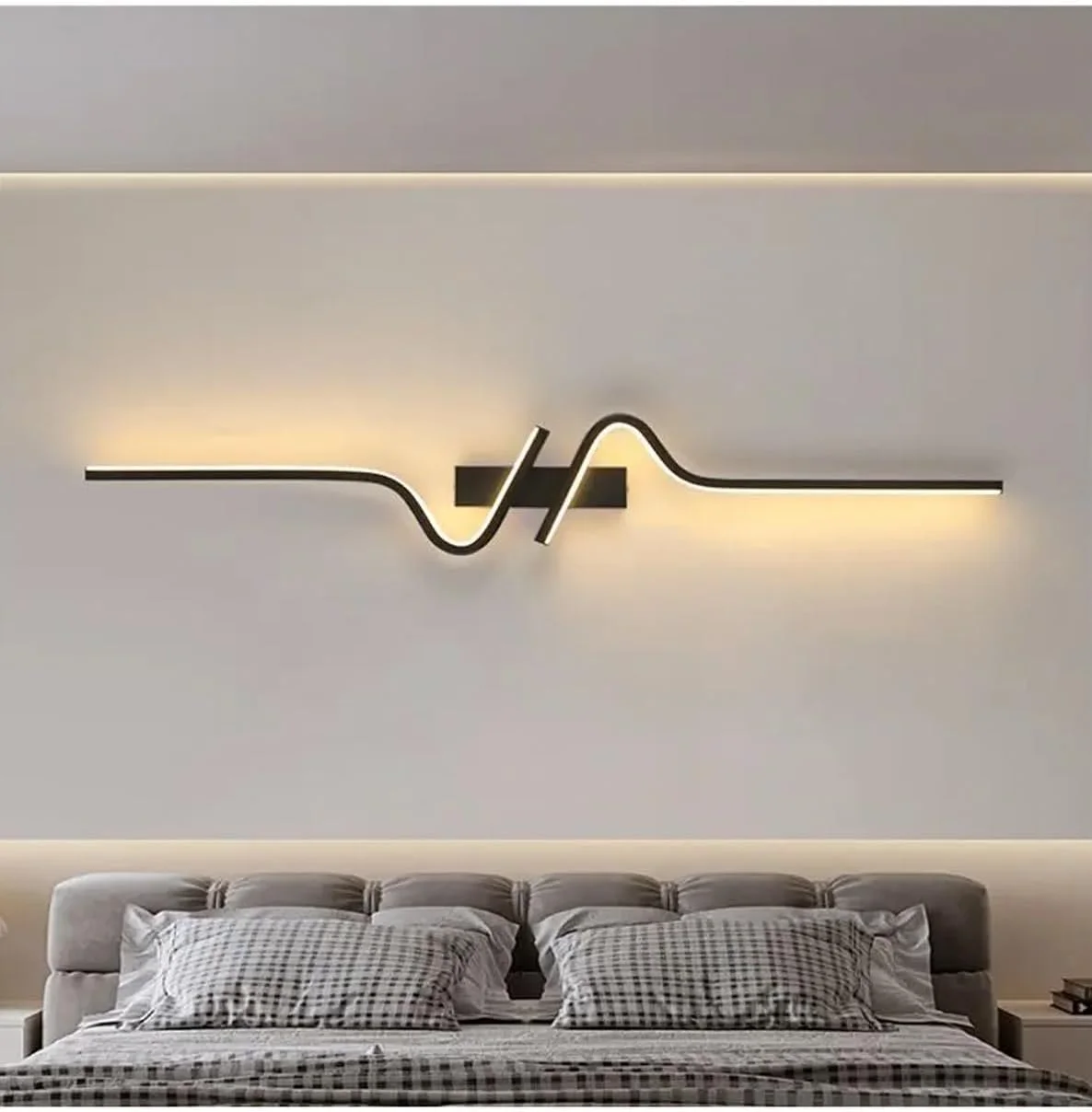 چراغ دیواری مدرن (نور سه رنگ - 60 سانتی متر) لوازم خانگی سبک نوردیک، روشنایی دیواری اتاق خواب، اتاق غذاخوری، دیوار تلویزیون، چراغ دیواری چراغ دیواری مدرن (نور سه رنگ - 60 سانتی متر) لوازم خانگی سبک نوردیک، روشنایی دیواری اتاق خواب، اتاق غذاخوری، دیوار تلویزیون، چراغ دیواری