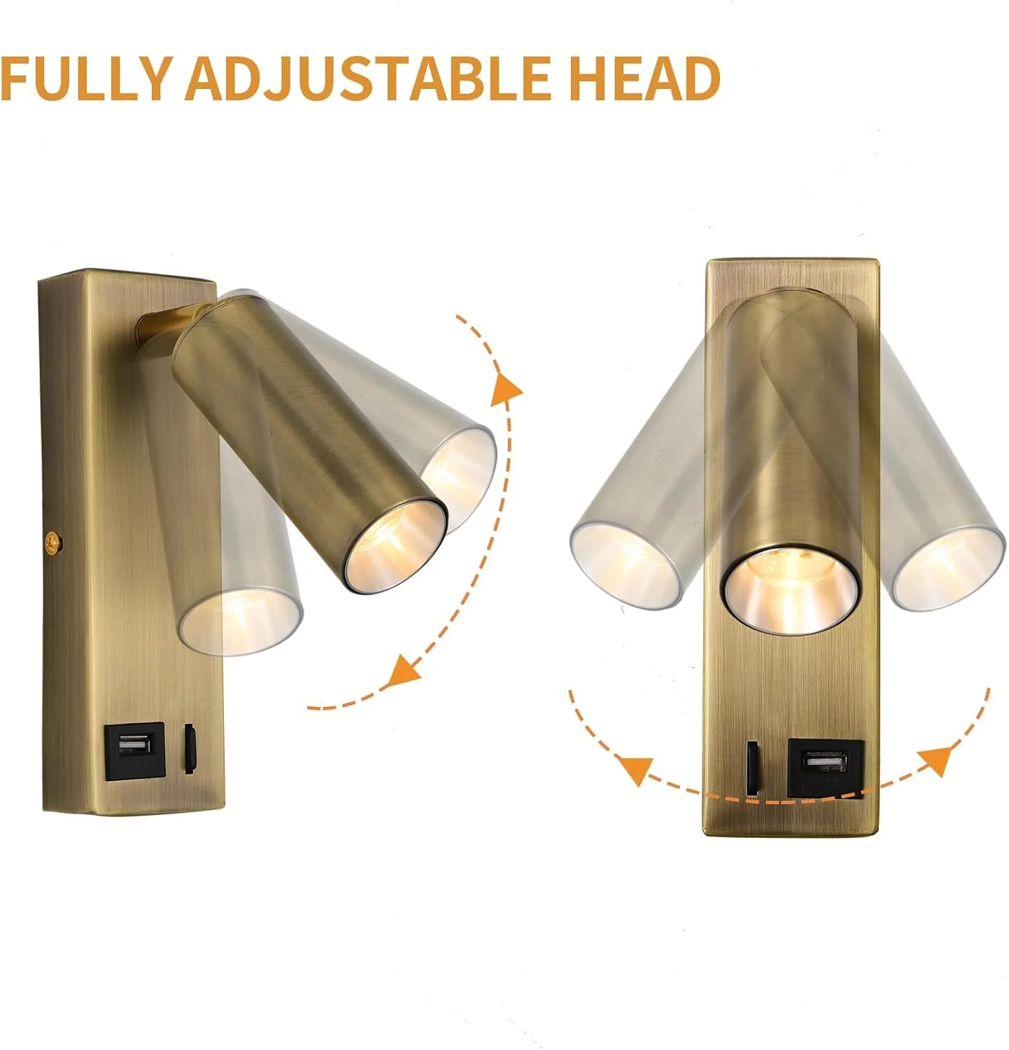 چراغ دیواری ال ای دی Azonee، چراغ مطالعه کنار تخت، چراغ های توکار قابل تنظیم بالای تخت با سوئیچ و پورت USB، چراغ های دیواری تزئینی کنار تخت هتلی، چراغ دیواری برای مطالعه چراغ دیواری ال ای دی Azonee، چراغ مطالعه کنار تخت، چراغ های توکار قابل تنظیم بالای تخت با سوئیچ و پورت USB، چراغ های دیواری تزئینی کنار تخت هتلی، چراغ دیواری برای مطالعه