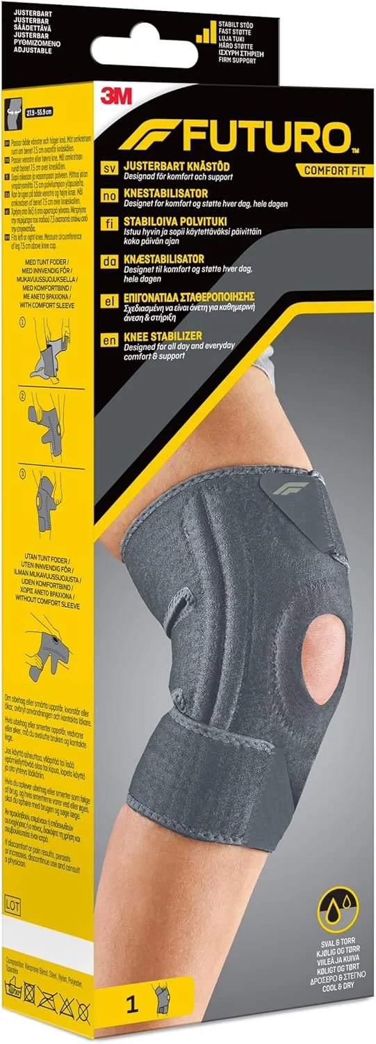 زانوبند طبی فوتورو مدل Comfort Fit 04040EU2، قابل تنظیم (27.9-55.9 سانتی متر)