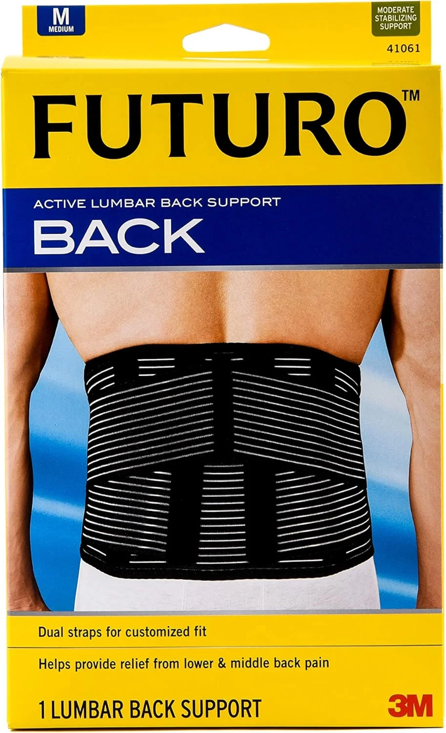 کمربند طبی اکتیو فوتورو 41061، سایز متوسط، مشکی کمربند طبی اکتیو فوتورو 41061، سایز متوسط، مشکی