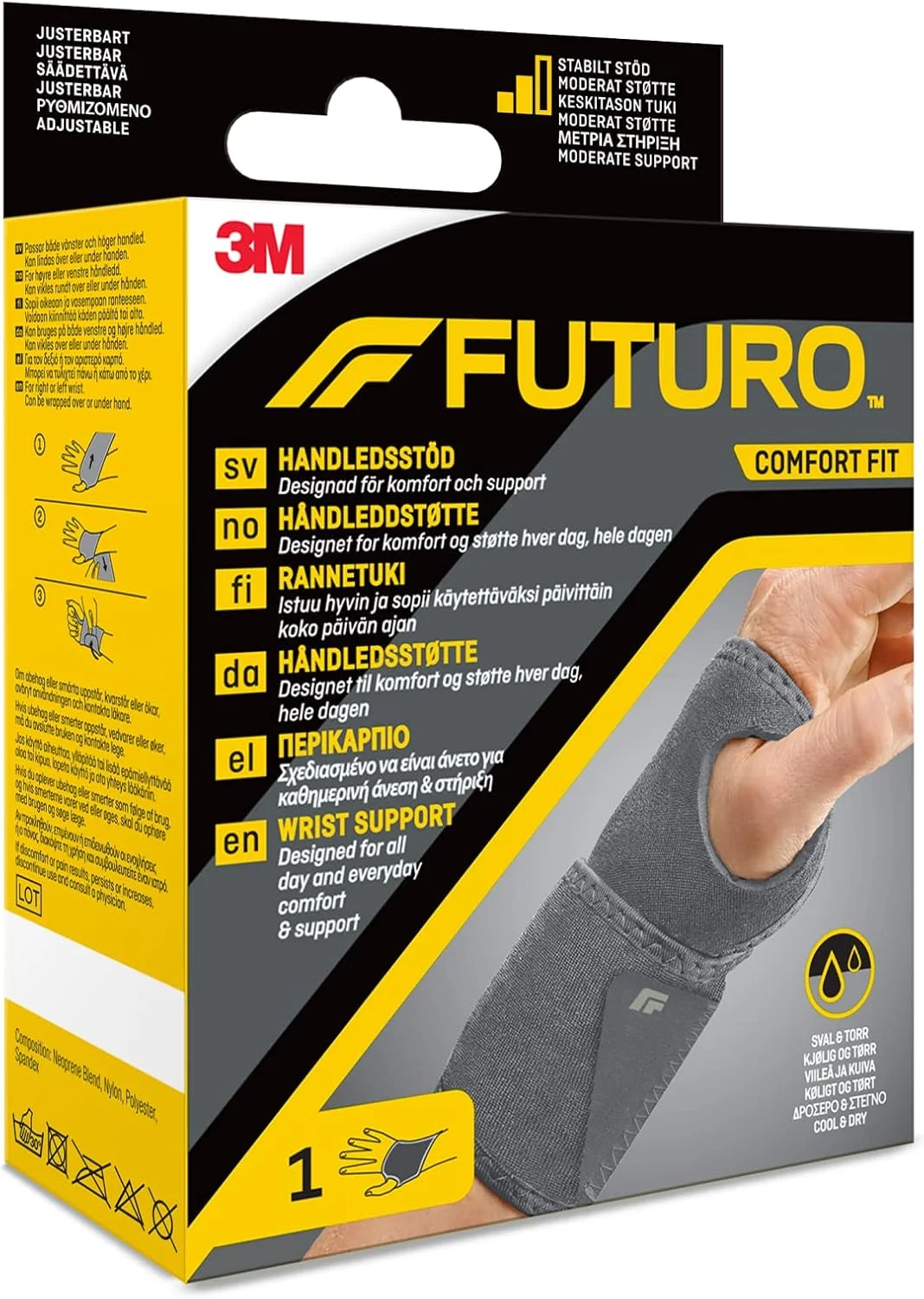 مچ بند طبی فوتورو مدل Comfort Fit 04036EU2، قابل تنظیم مچ بند طبی فوتورو مدل Comfort Fit 04036EU2، قابل تنظیم