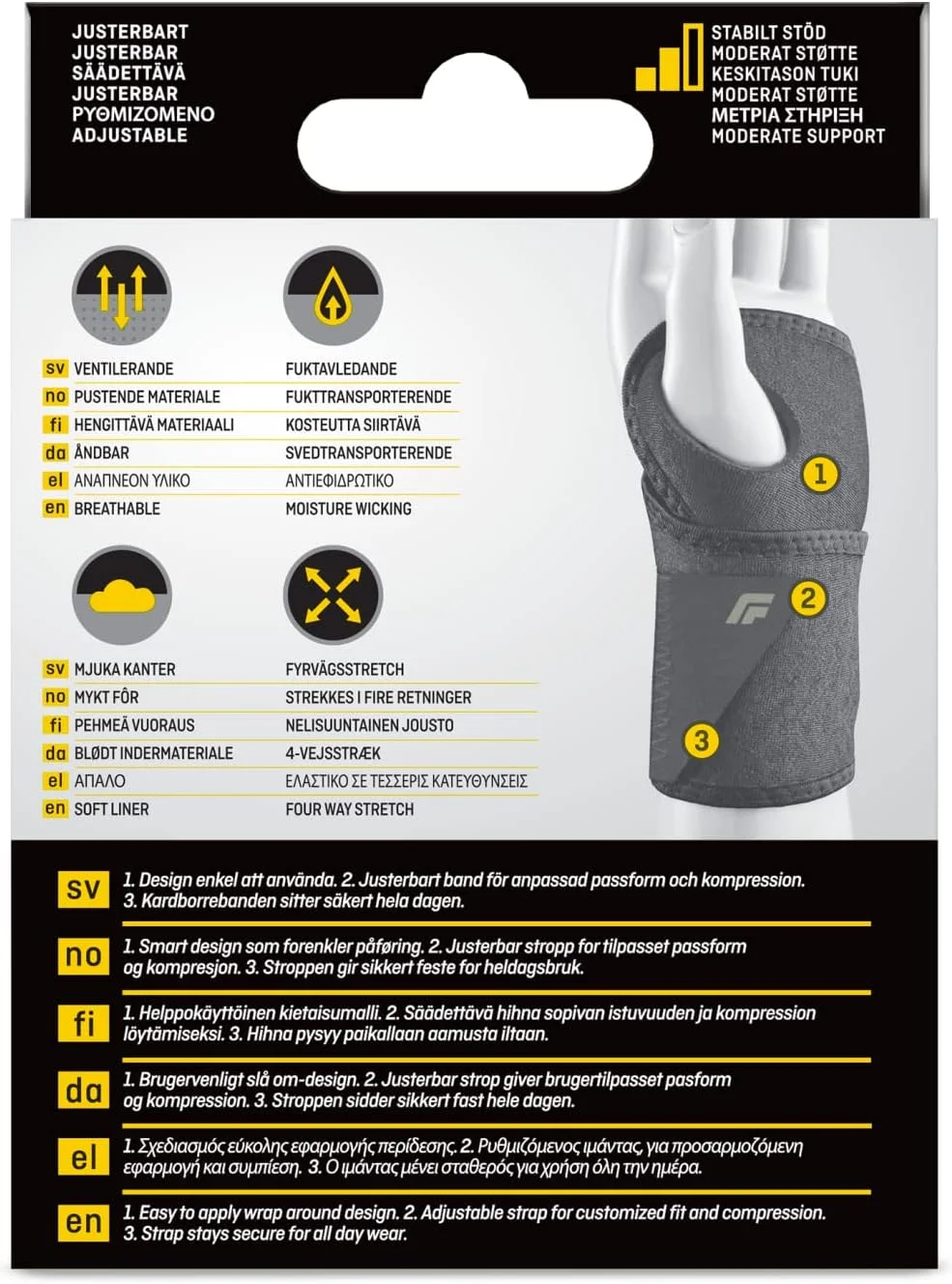 مچ بند طبی فوتورو مدل Comfort Fit 04036EU2، قابل تنظیم مچ بند طبی فوتورو مدل Comfort Fit 04036EU2، قابل تنظیم