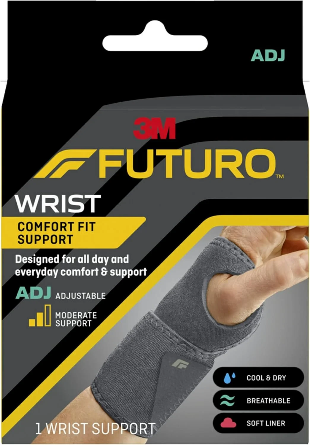 مچ بند طبی فوتورو، خاکستری، سایز قابل تنظیم