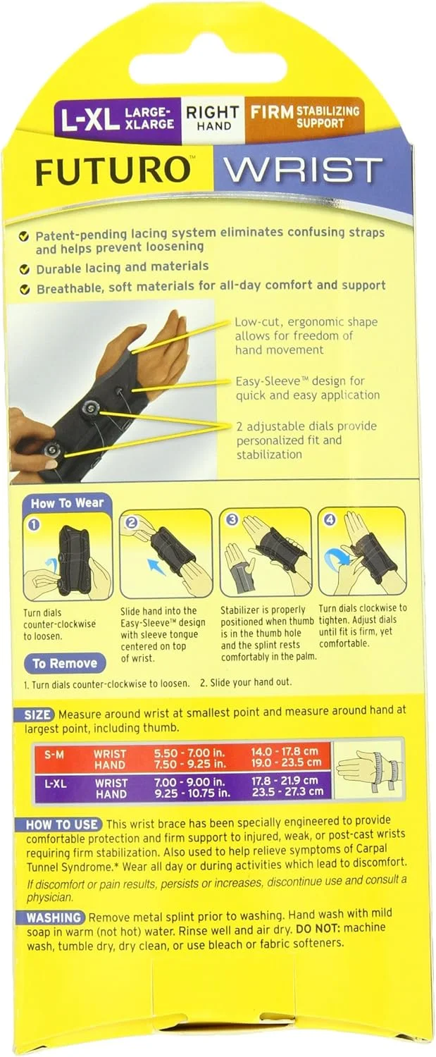 مچ بند طبی فوتورو، دست راست، سایز بزرگ/خیلی بزرگ