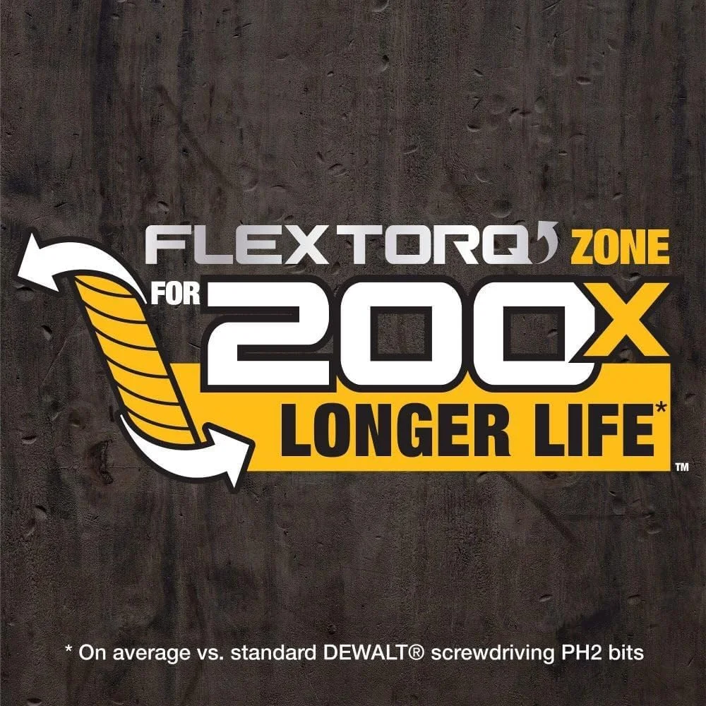 سری پیچ گوشتی شماره 2 دیوالت مدل DWA2PH2IR2S (بسته 2 عددی)