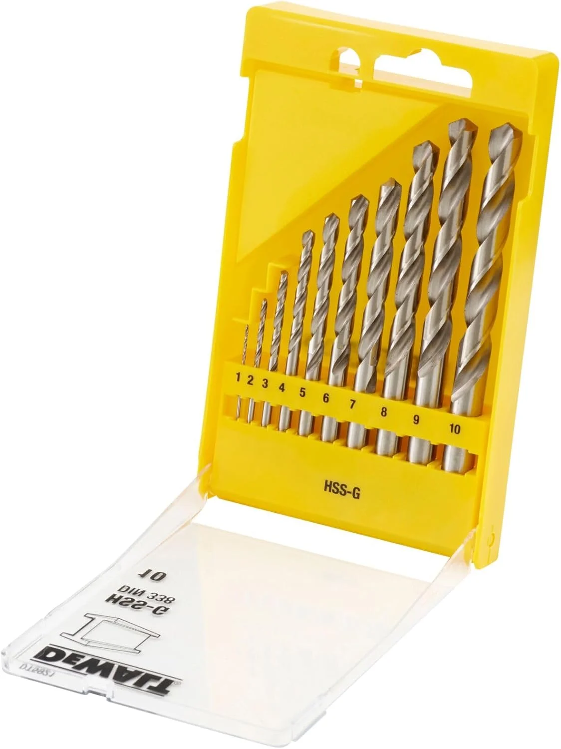 مجموعه مته فلز دِوالت مدل DT5921-QZ (۱۰ عددی) HSS-G