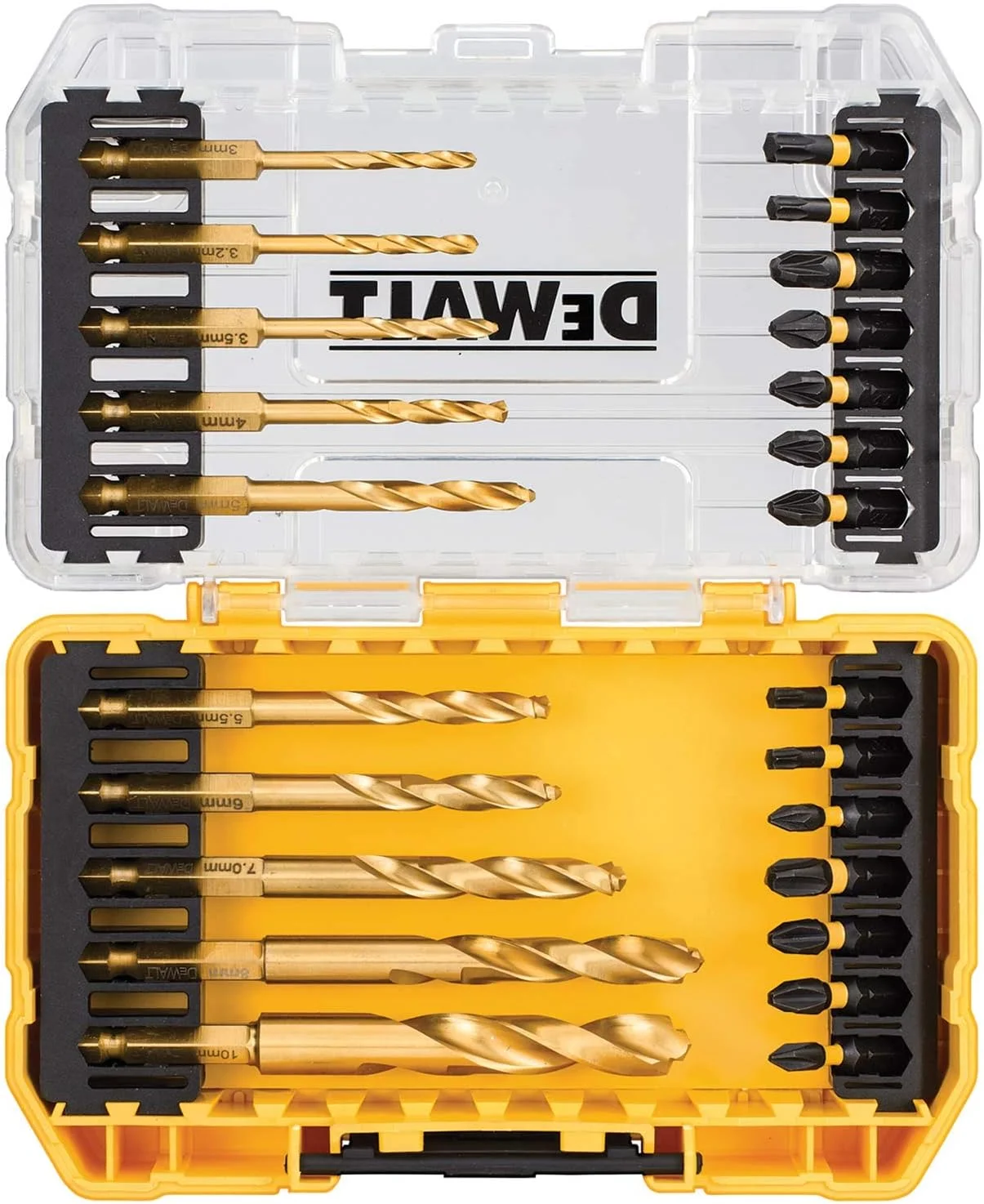 مجموعه مته و سری پیچ گوشتی 24 پارچه DEWALT DT70748T FLEXTORQ™ مجموعه مته و سری پیچ گوشتی 24 پارچه DEWALT DT70748T FLEXTORQ™