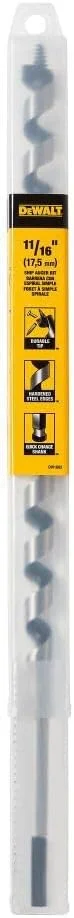 مته مارپیچ کشتی دیوالت، سایز 11/16 اینچ در 17 اینچ (DW1682)